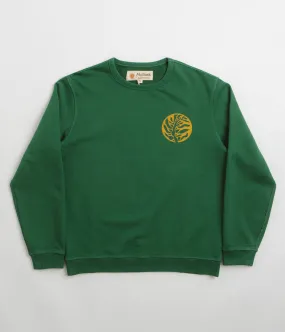 Solid Color Mollusk Kelp Crewneck Sweatshirt - Rover Green