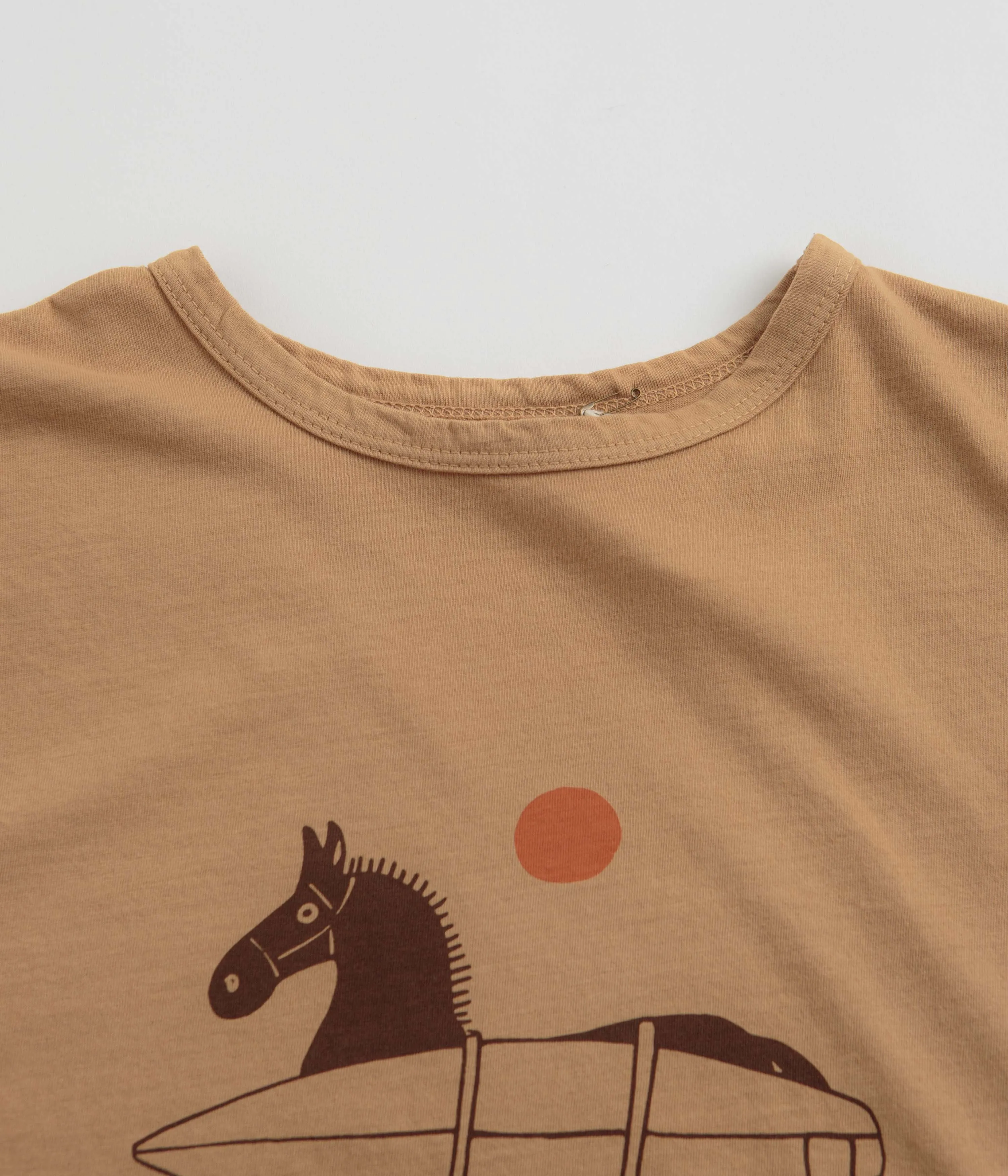 Mollusk Kids Grazer T-Shirt - Tan Earth floral cinema event