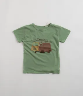 Mollusk Kids Van T-Shirt - Trinity Green Plus Size