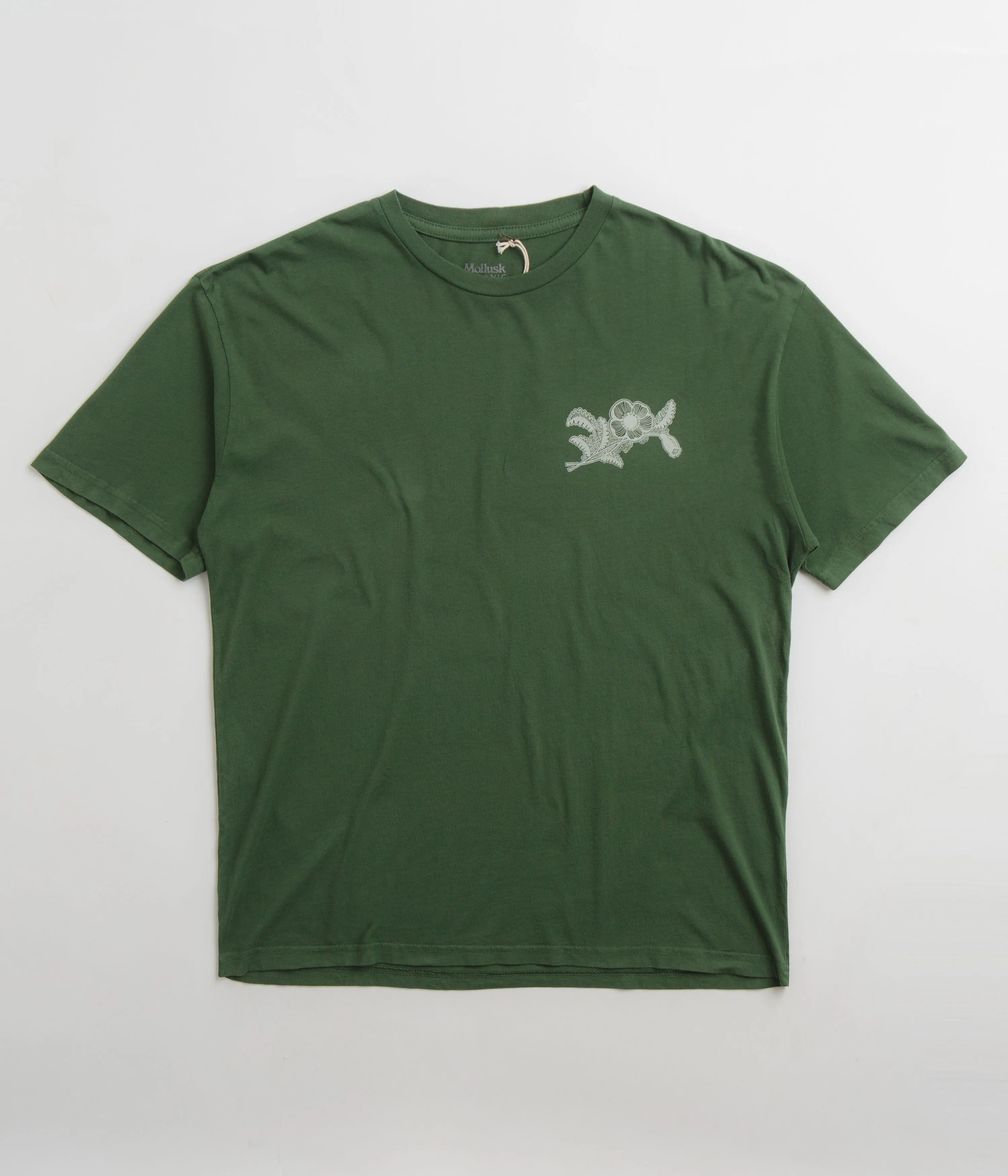 Mollusk Poppies T-Shirt - Schoolhouse Green garden venue