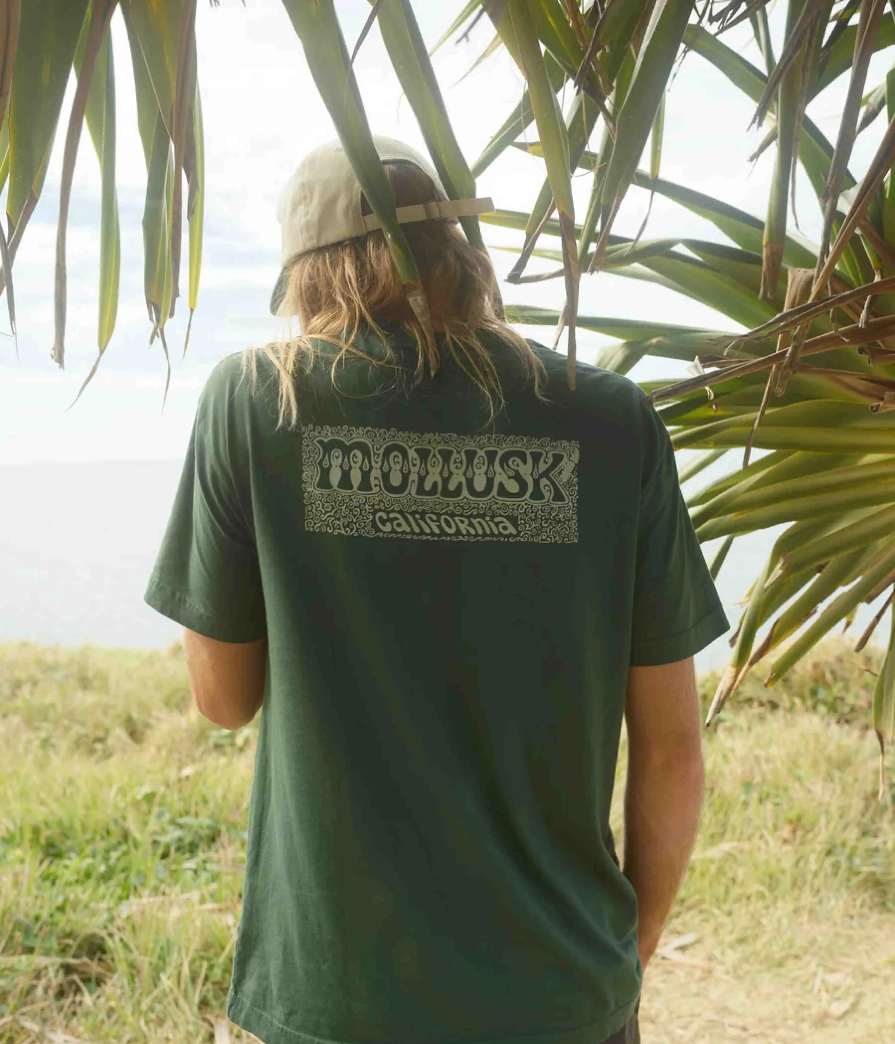 Mollusk Poppies T-Shirt - Schoolhouse Green Slim-fit hospital event