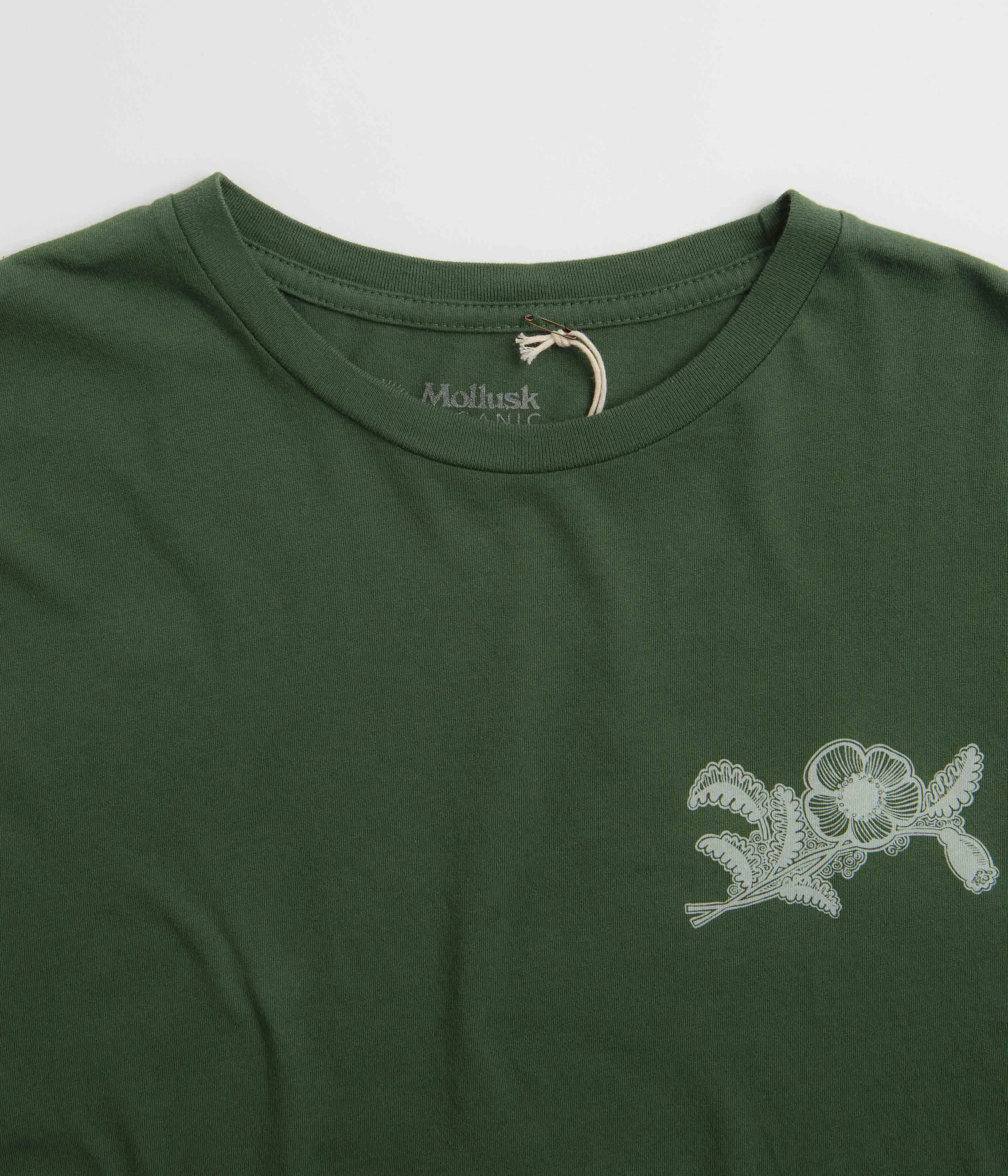 functionality Mollusk Poppies T-Shirt - Schoolhouse Green