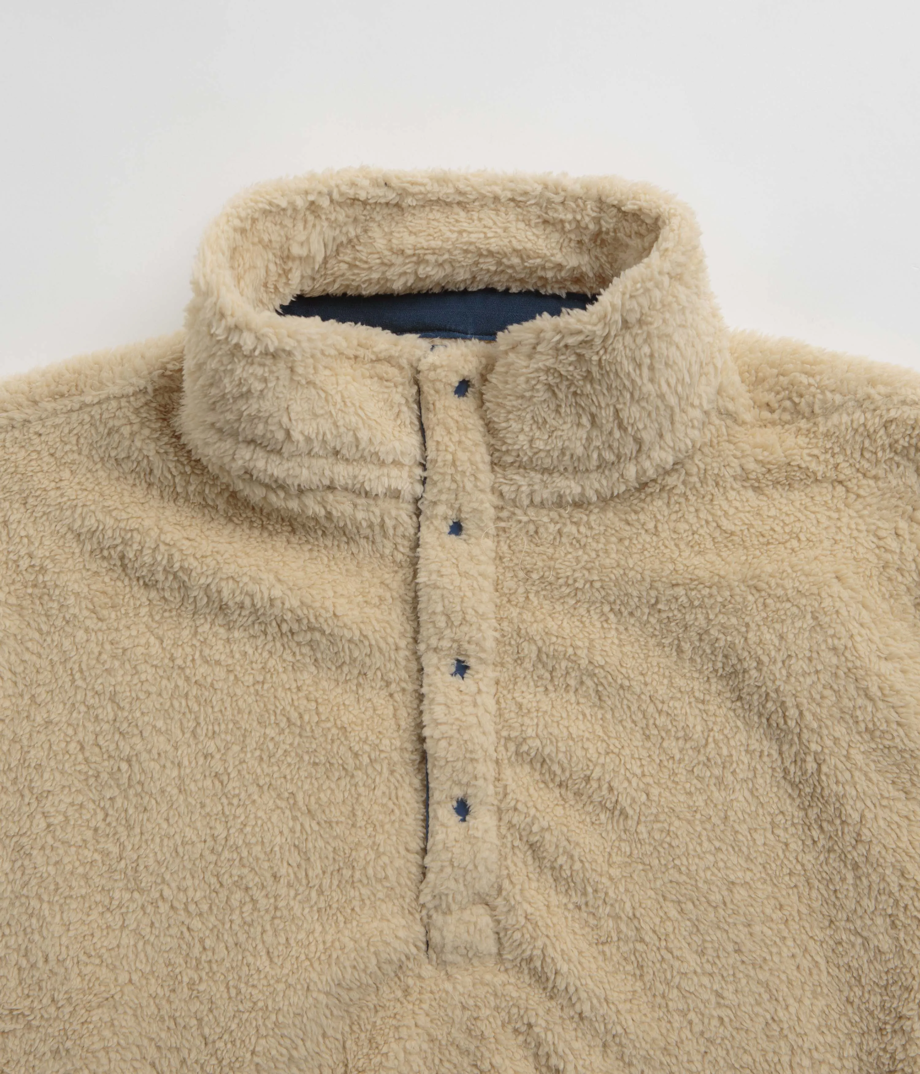 Mollusk Shaggy Sweatshirt - Natural eyewear accents