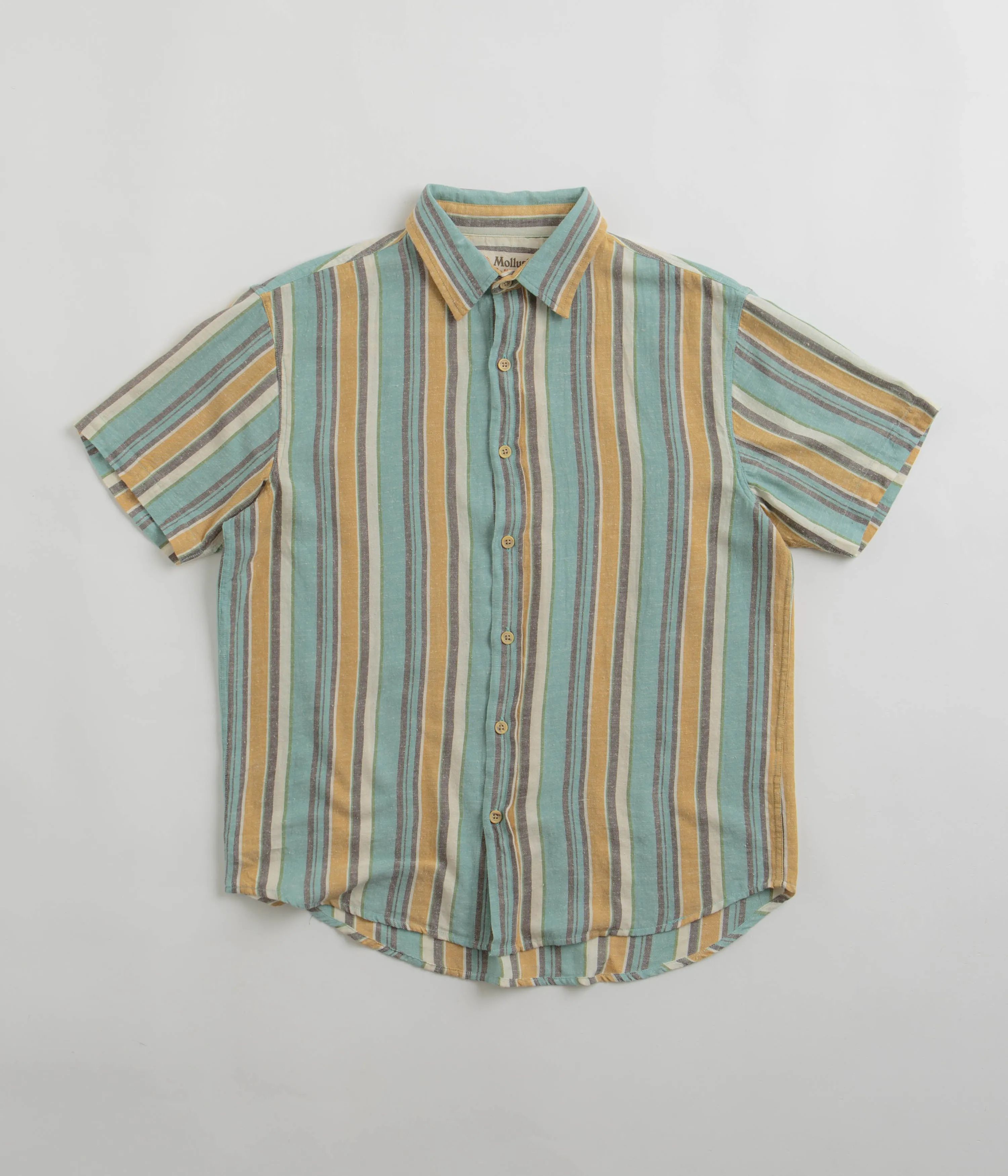 Mollusk Summer Shirt - Beach Stripe Trendy Vibes