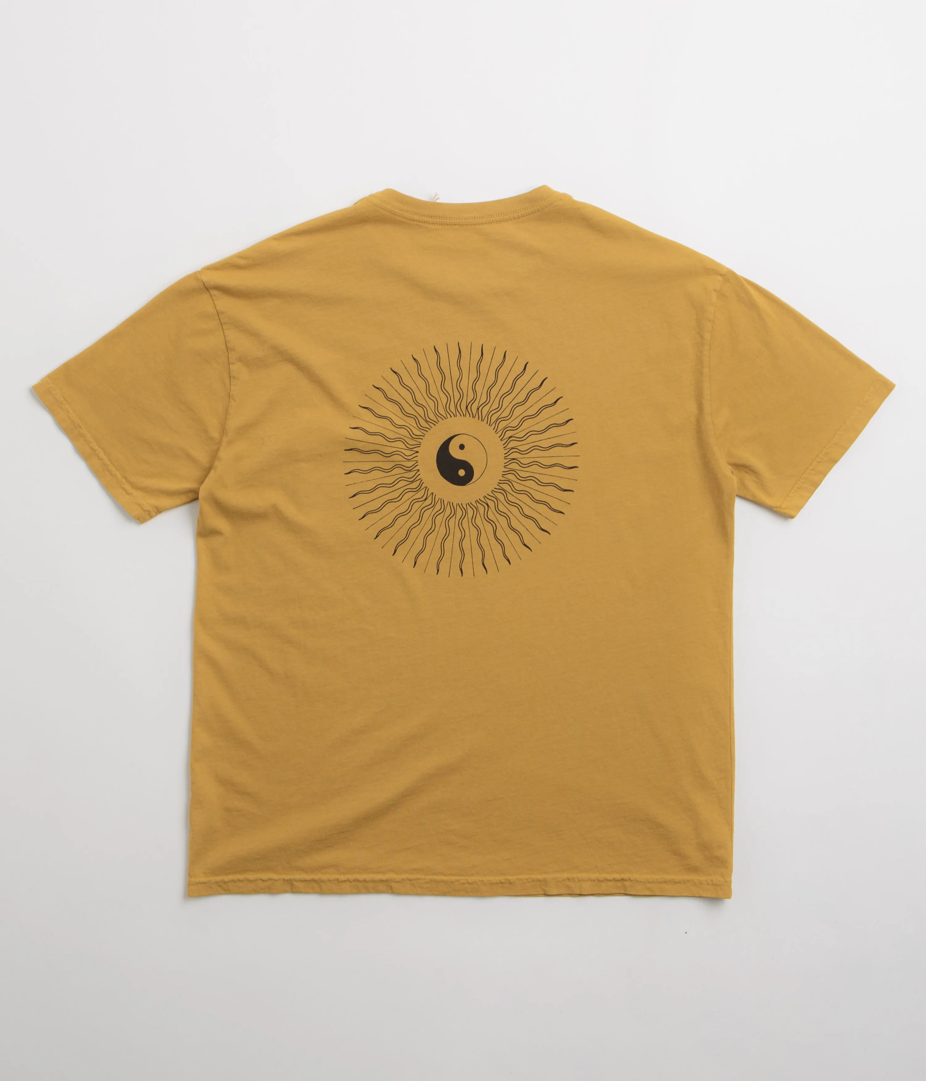 subtle hem Mollusk Supreme Ultimate T-Shirt - Mustard