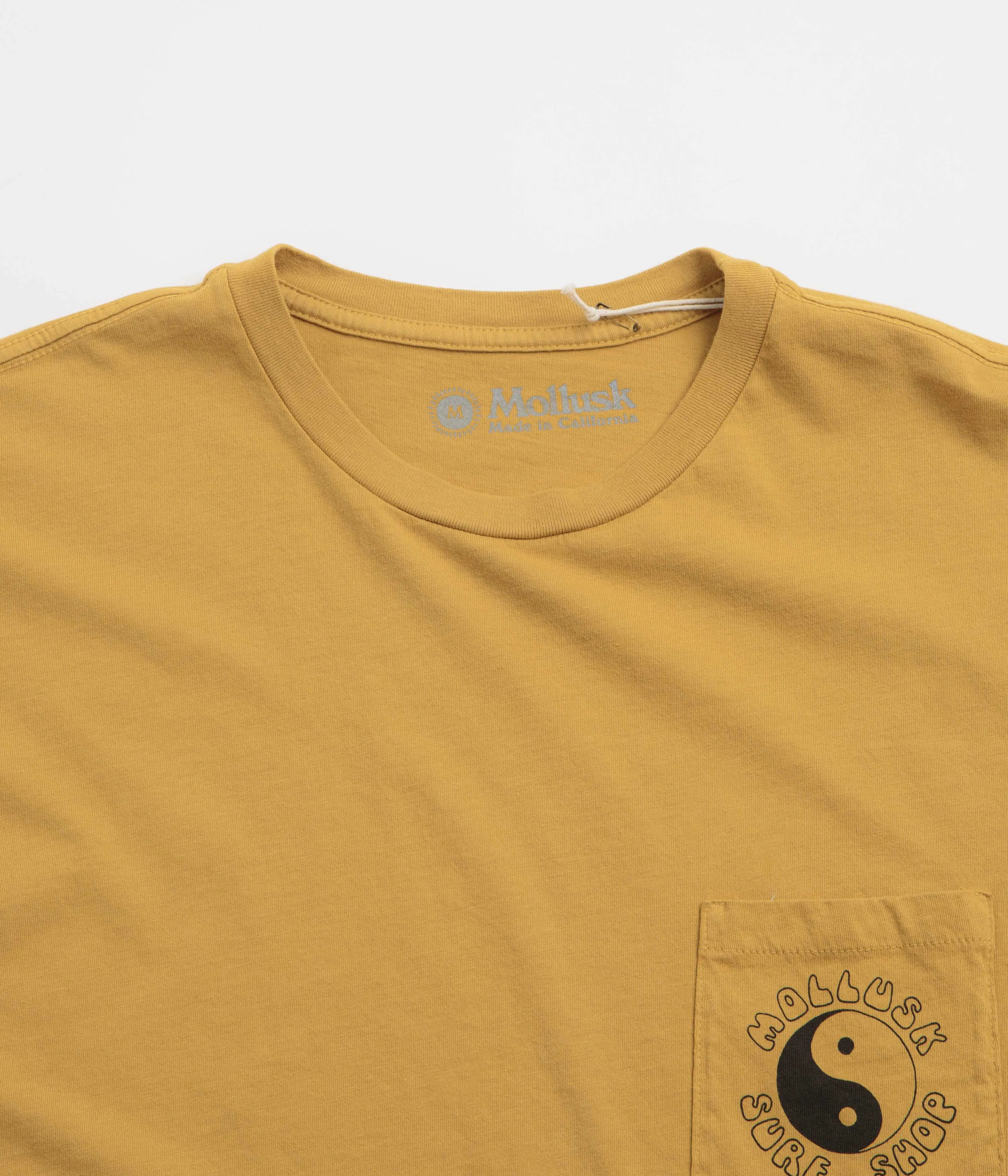 resort venue Youth fashion Mollusk Supreme Ultimate T-Shirt - Mustard