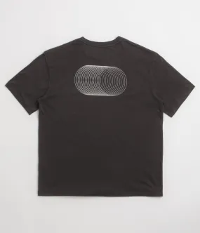 volleyball venue Mollusk Vibrations T-Shirt - Black