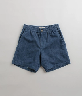 volleyball outfit Mollusk Pinnacle Shorts - Indigo Denim
