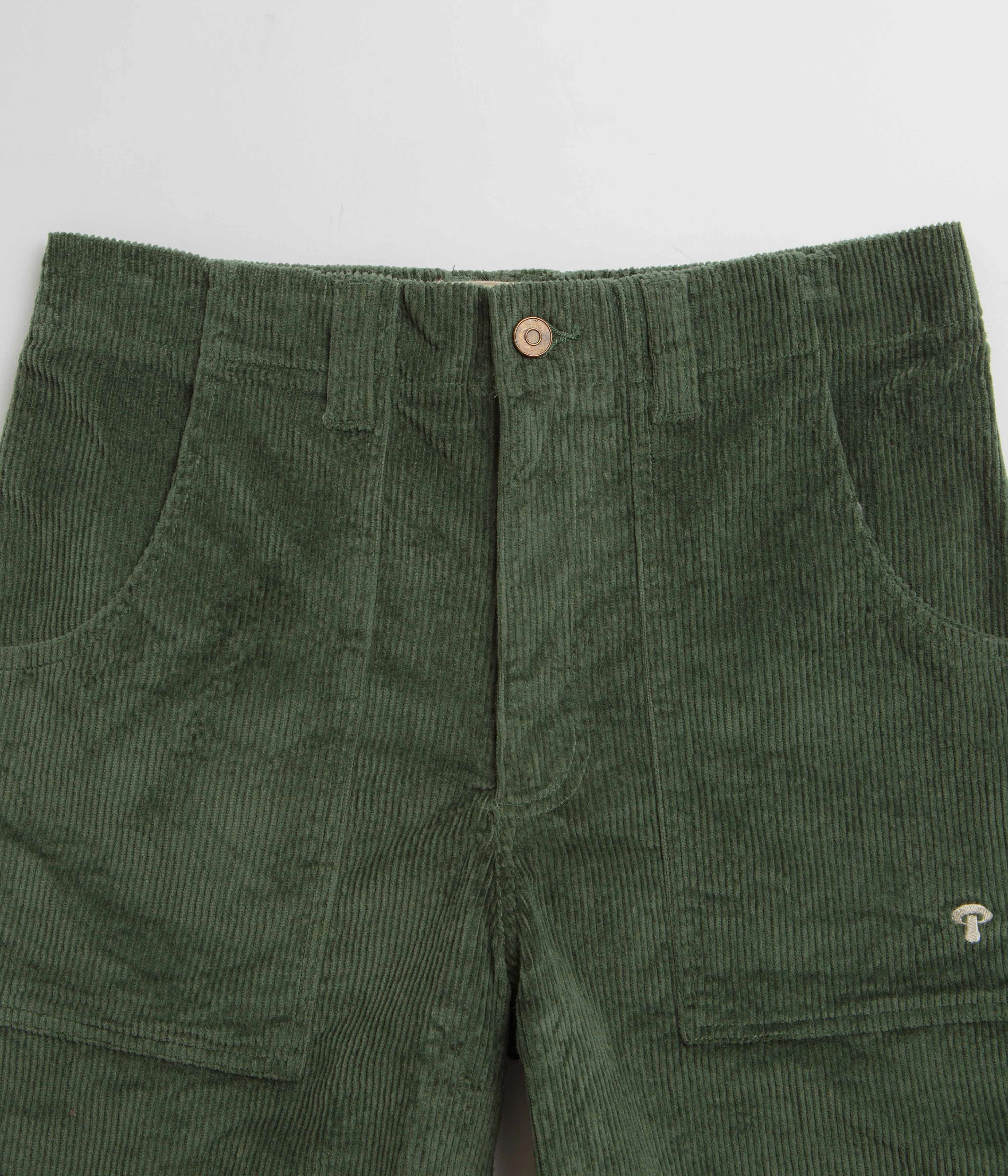 Mollusk Shroom Shorts - Rover Green Fleece Lining Recycled Polyester