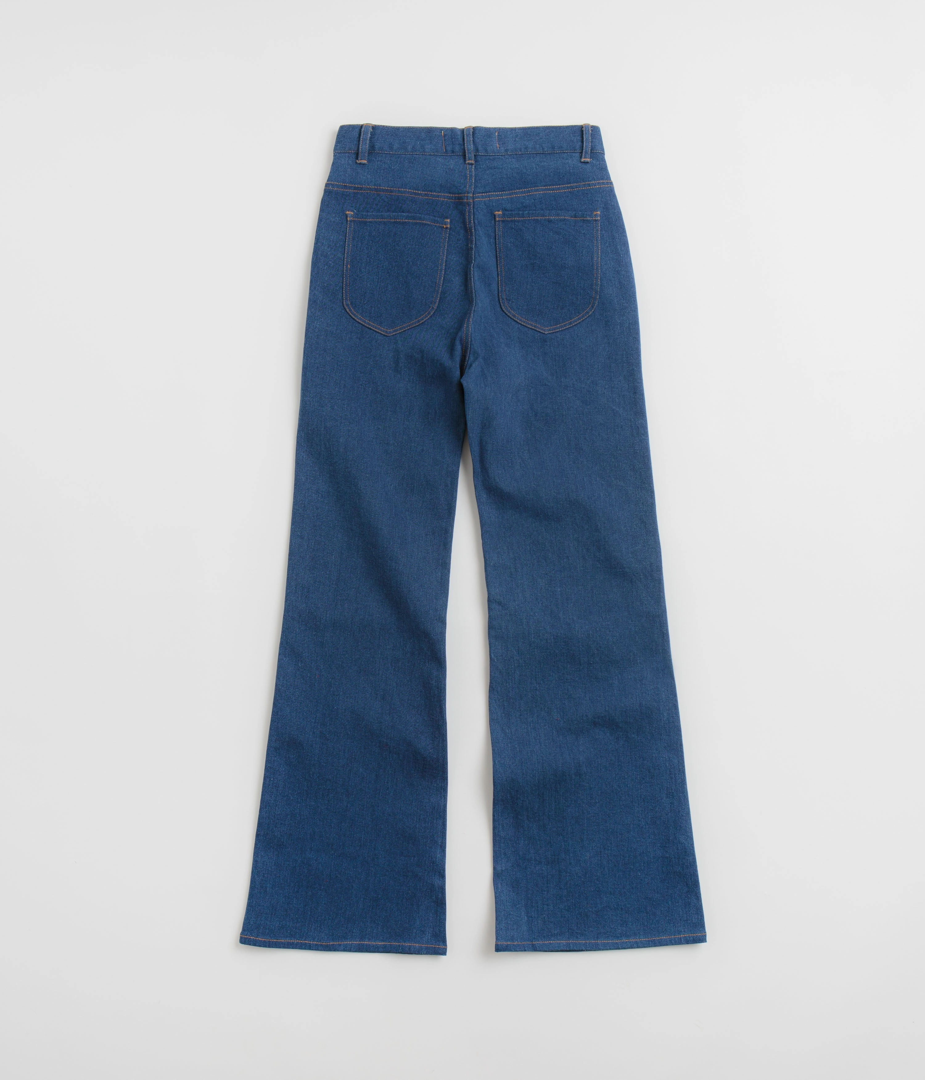 Non Clip Seamless Waistband Mollusk Womens Bella Jeans - Dark Indigo