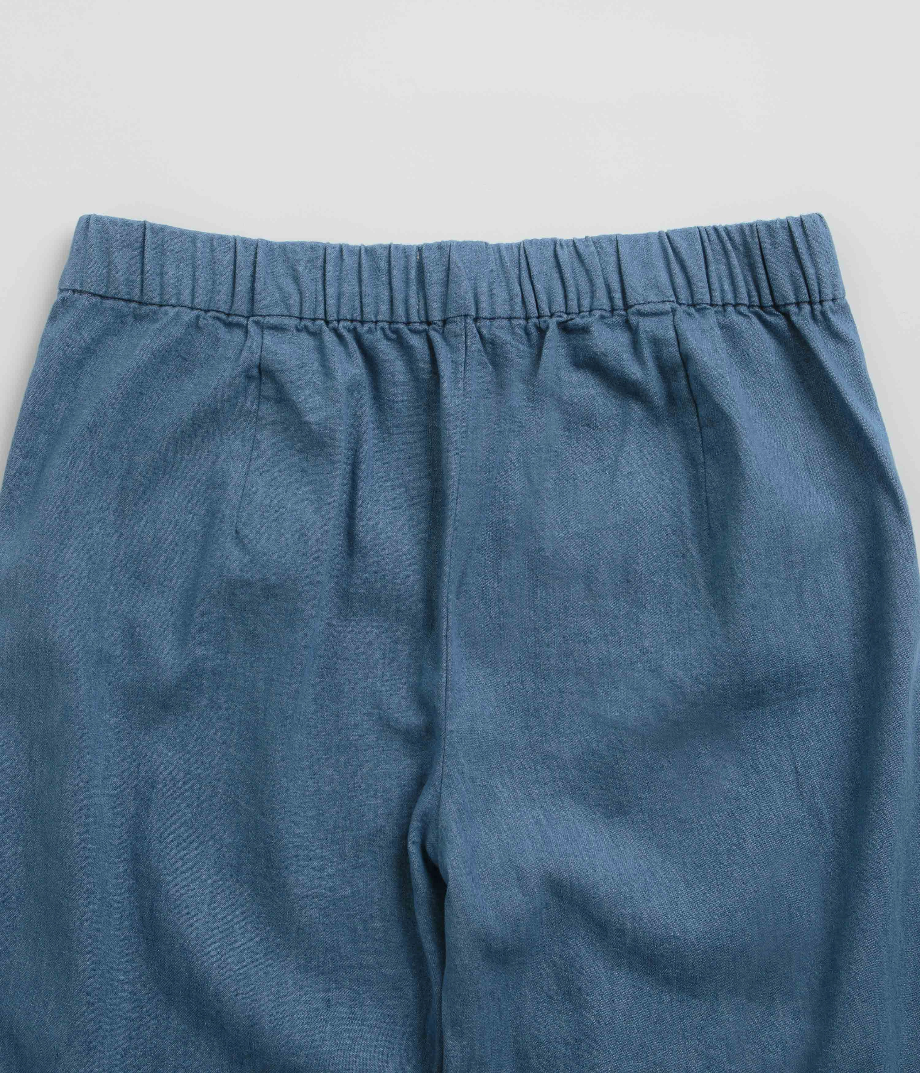 Mollusk Womens Drift Pants - Denim Chambray Neutral Tone