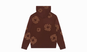 Mono Cotton Wreath Hoodie "Brown"