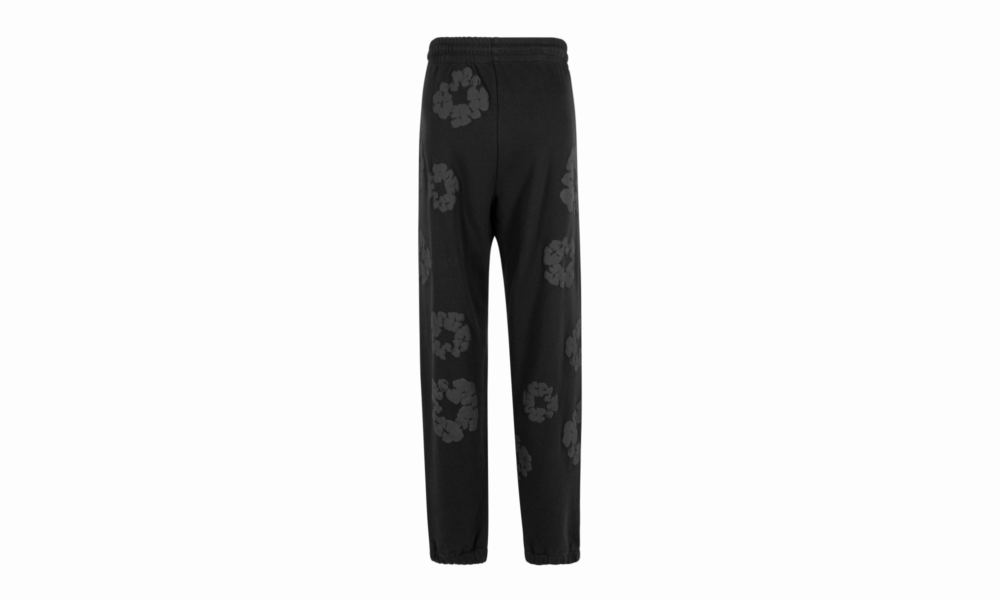 Mono Cotton Wreath Sweatpants "Black"