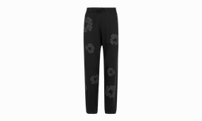 Mono Cotton Wreath Sweatpants "Black"