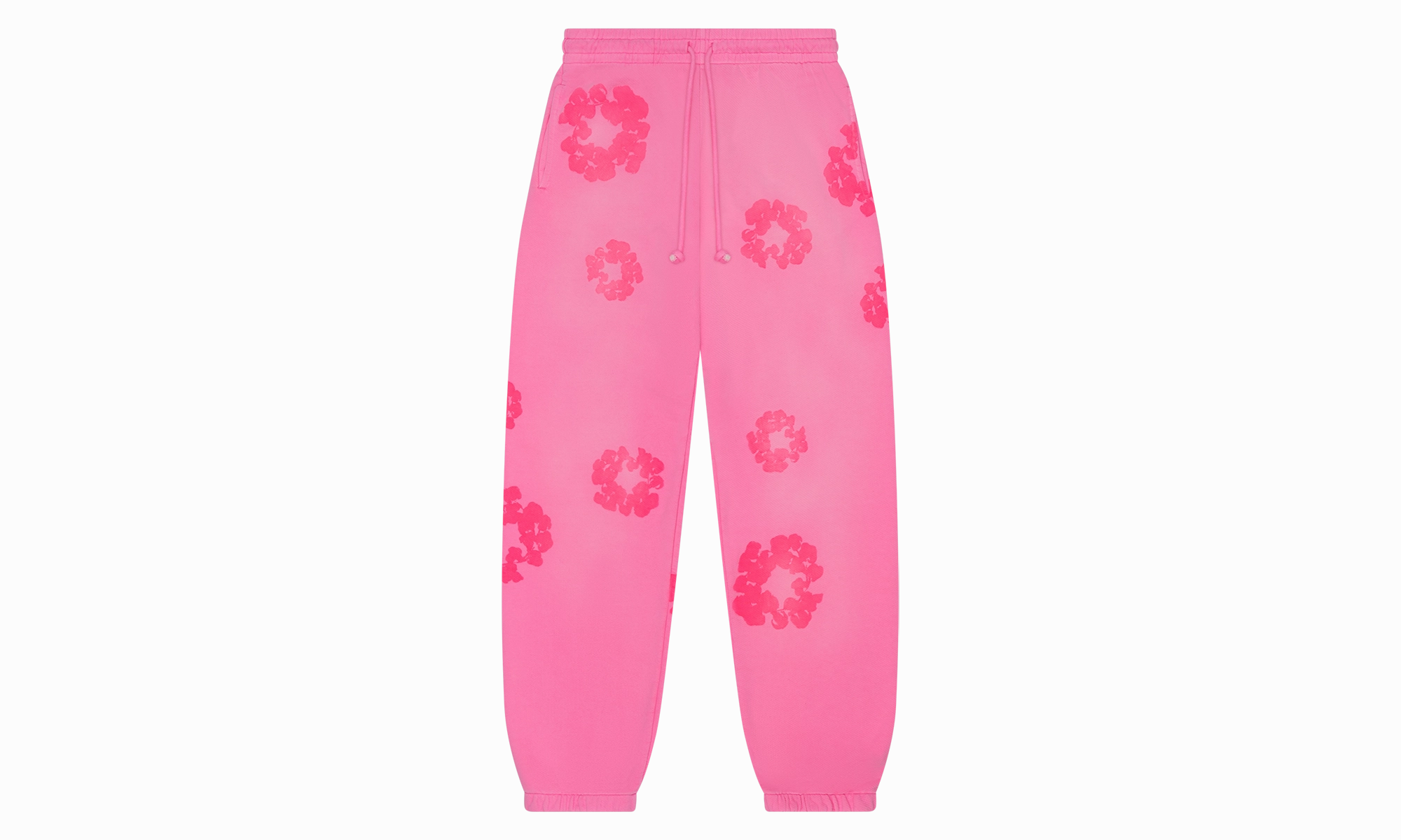 Mono Cotton Wreath Sweatpants "Pink"