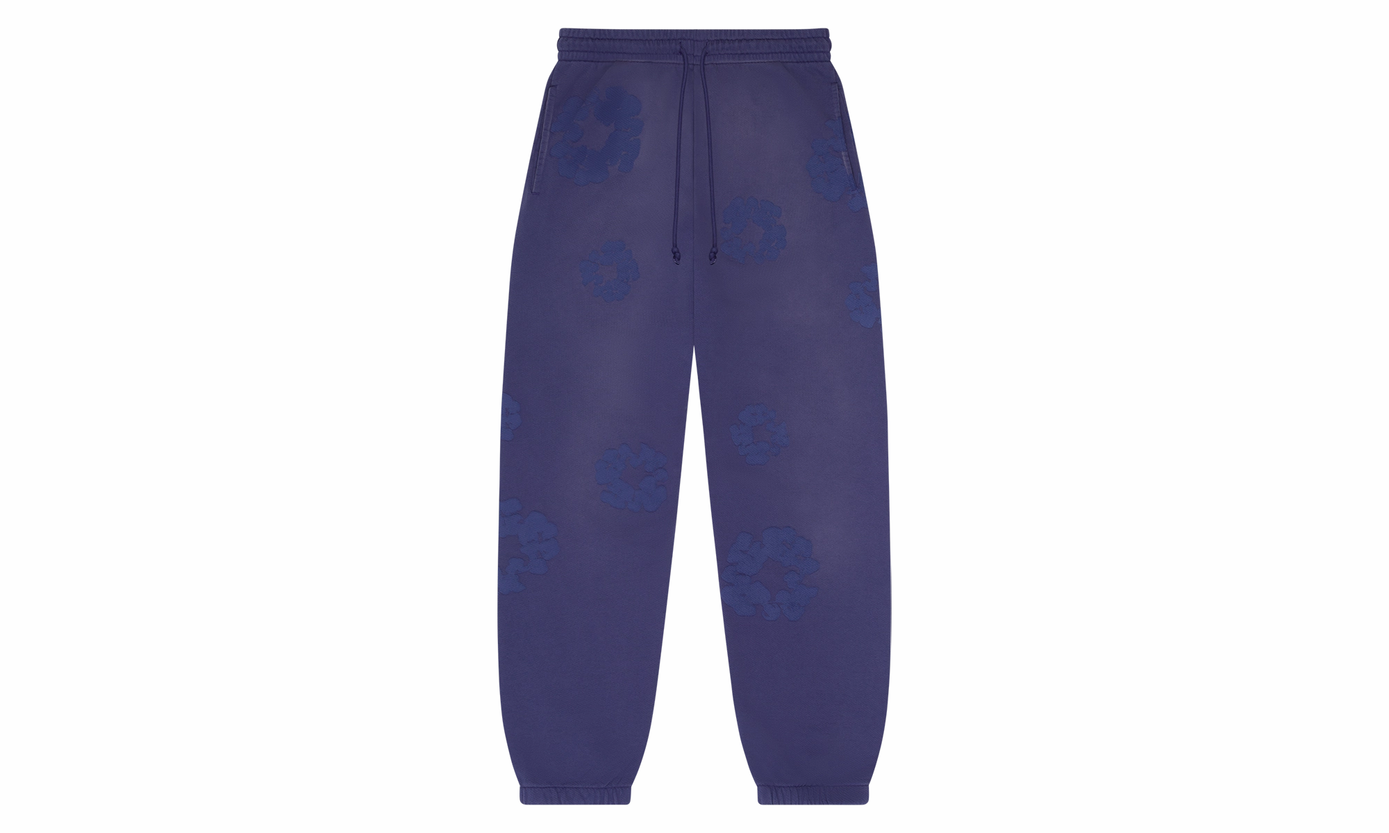 Mono Cotton Wreath Sweatpants "Washed Blue"