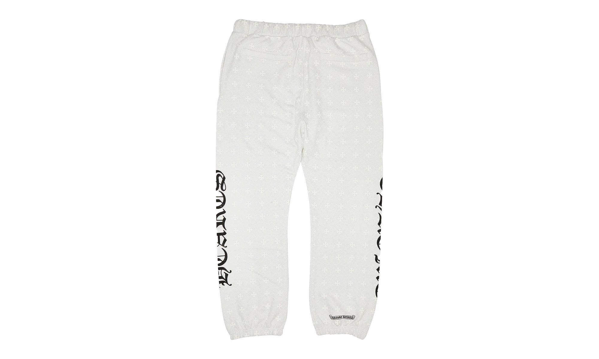 Monogram sweatpants "White"