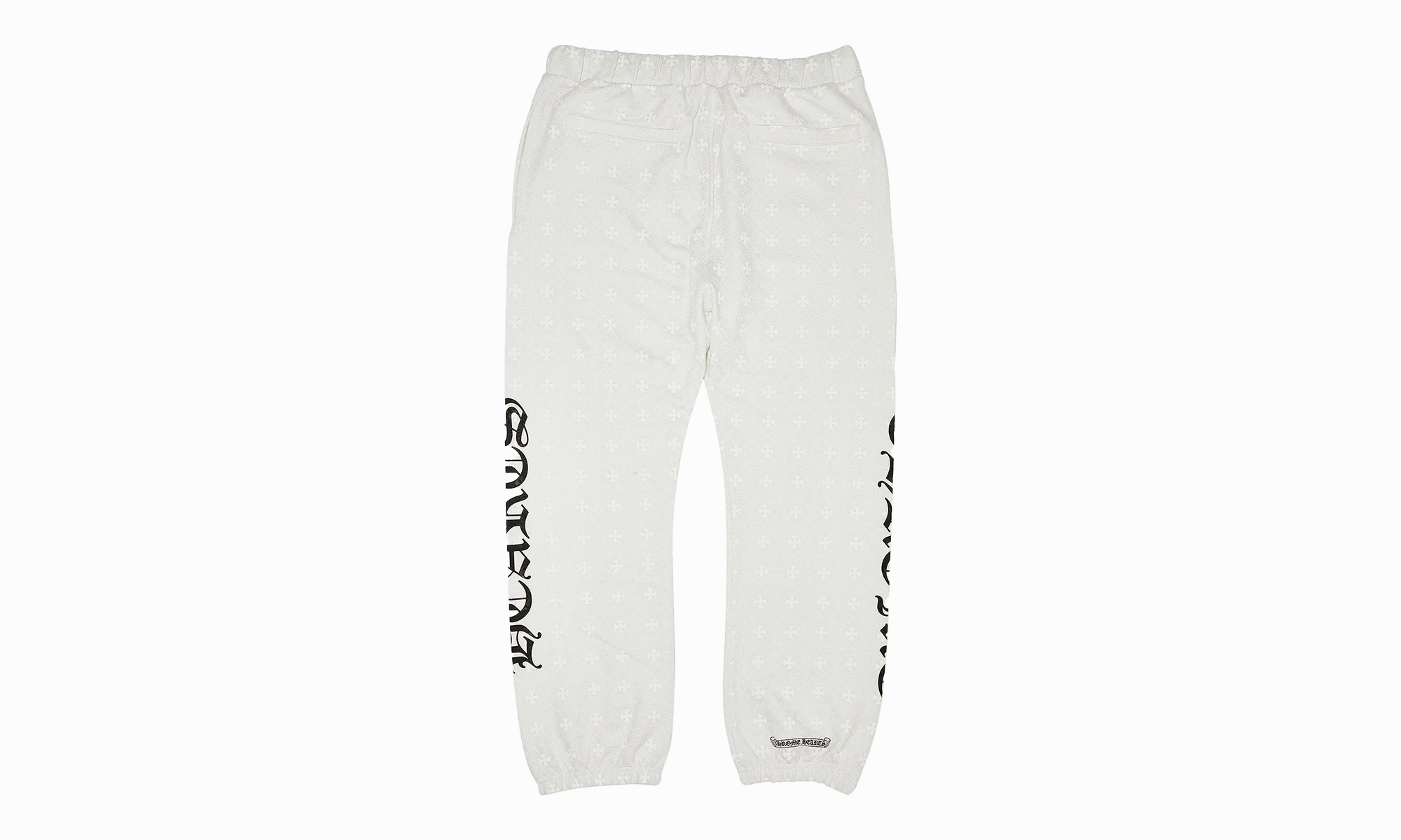 Monogram sweatpants "White"