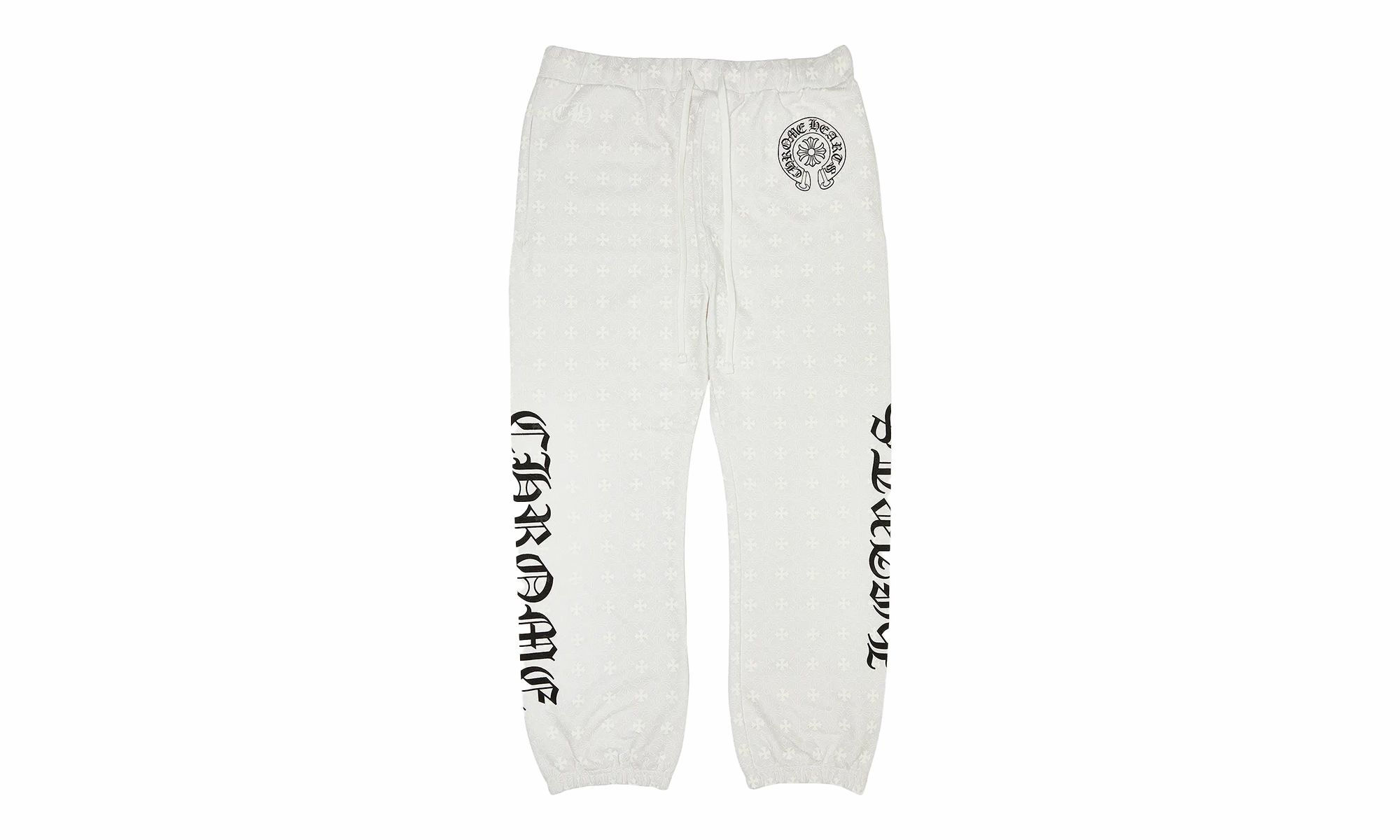 Monogram sweatpants "White"