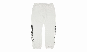 Monogram sweatpants "White"