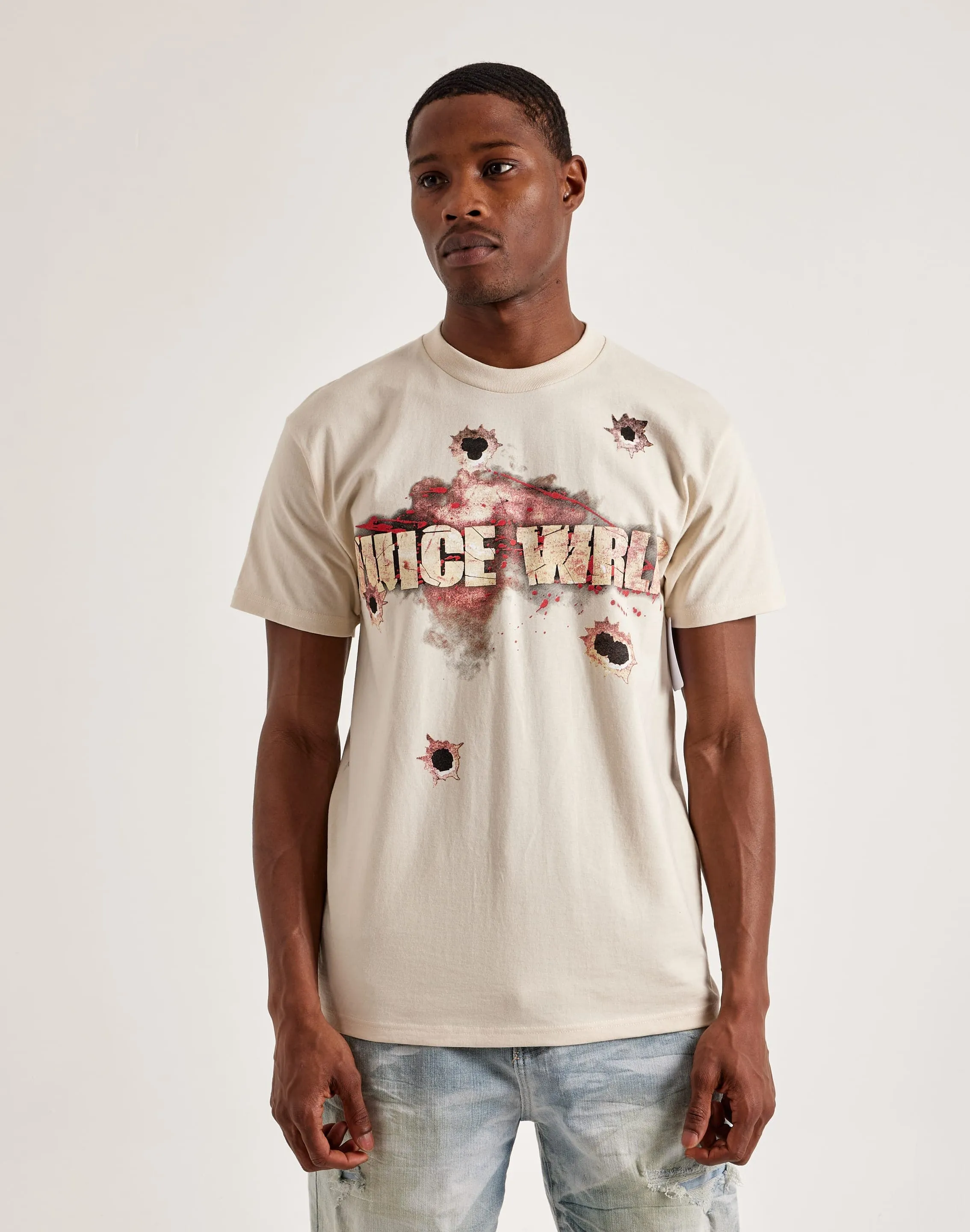 Screen Core Montage Juice WRLD Armed Dangerous Tee