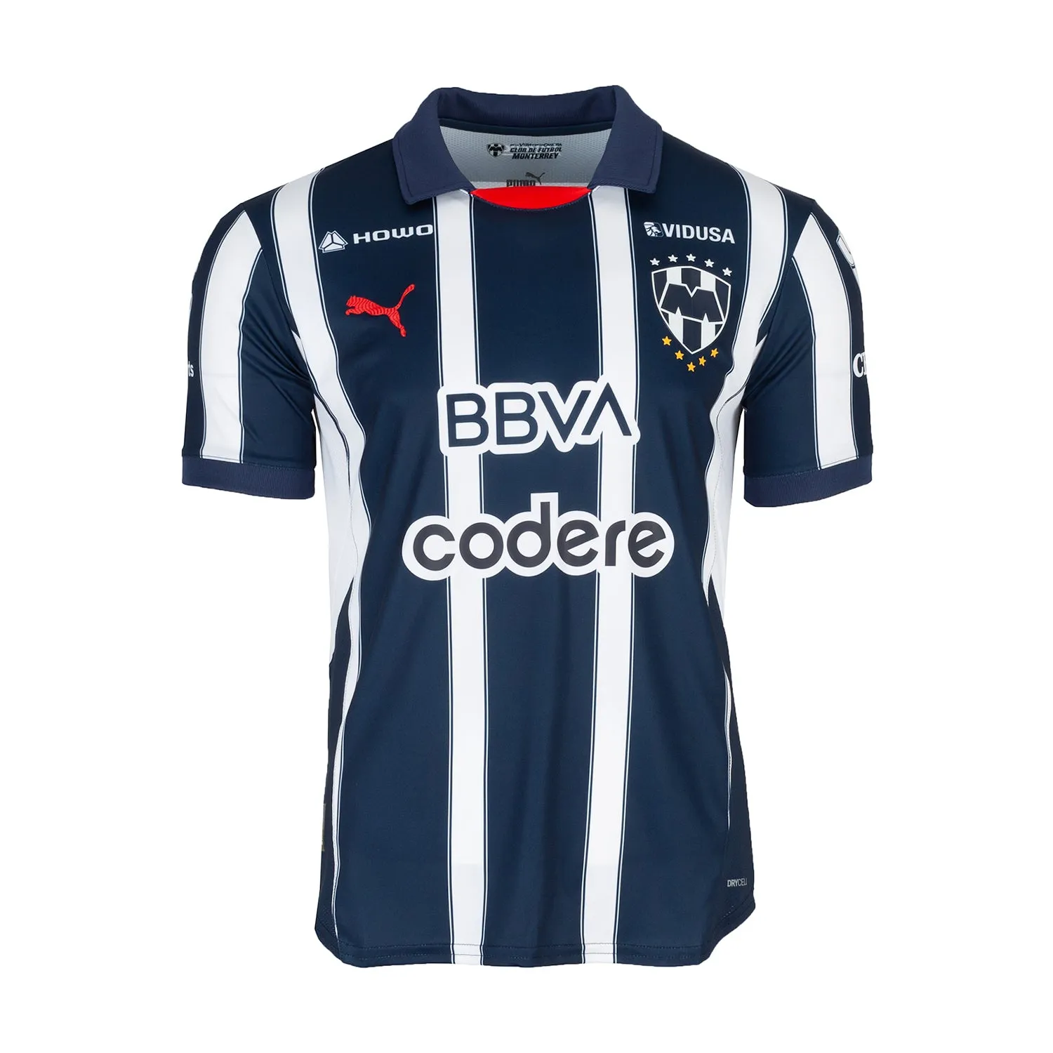 AntiOdor Fabric OdorResistantClothing Monterrey 24/25 Authentic Home Jersey - Mens