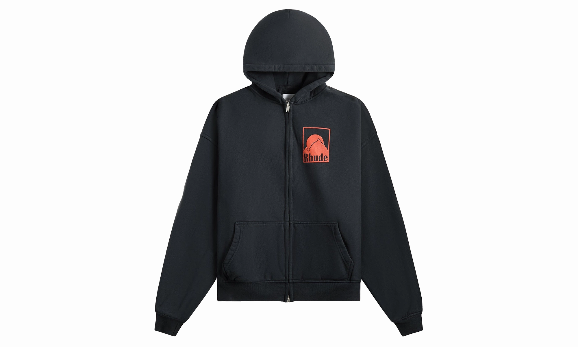 MOONLIGHT BADGE FULL-ZIP HOODIE VTG "Black"