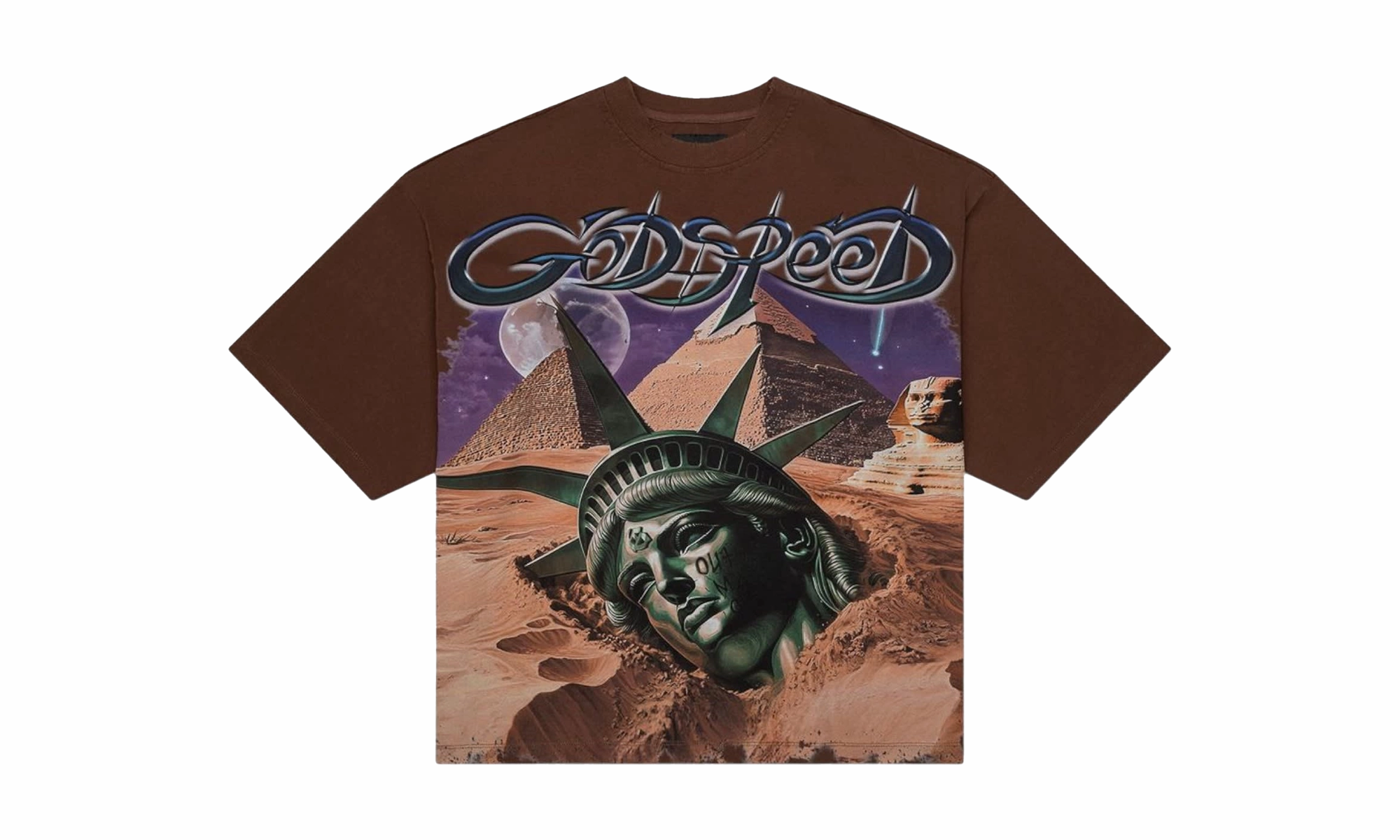 Mother Cairo Tee "Mocha" ZeroWasteProduction