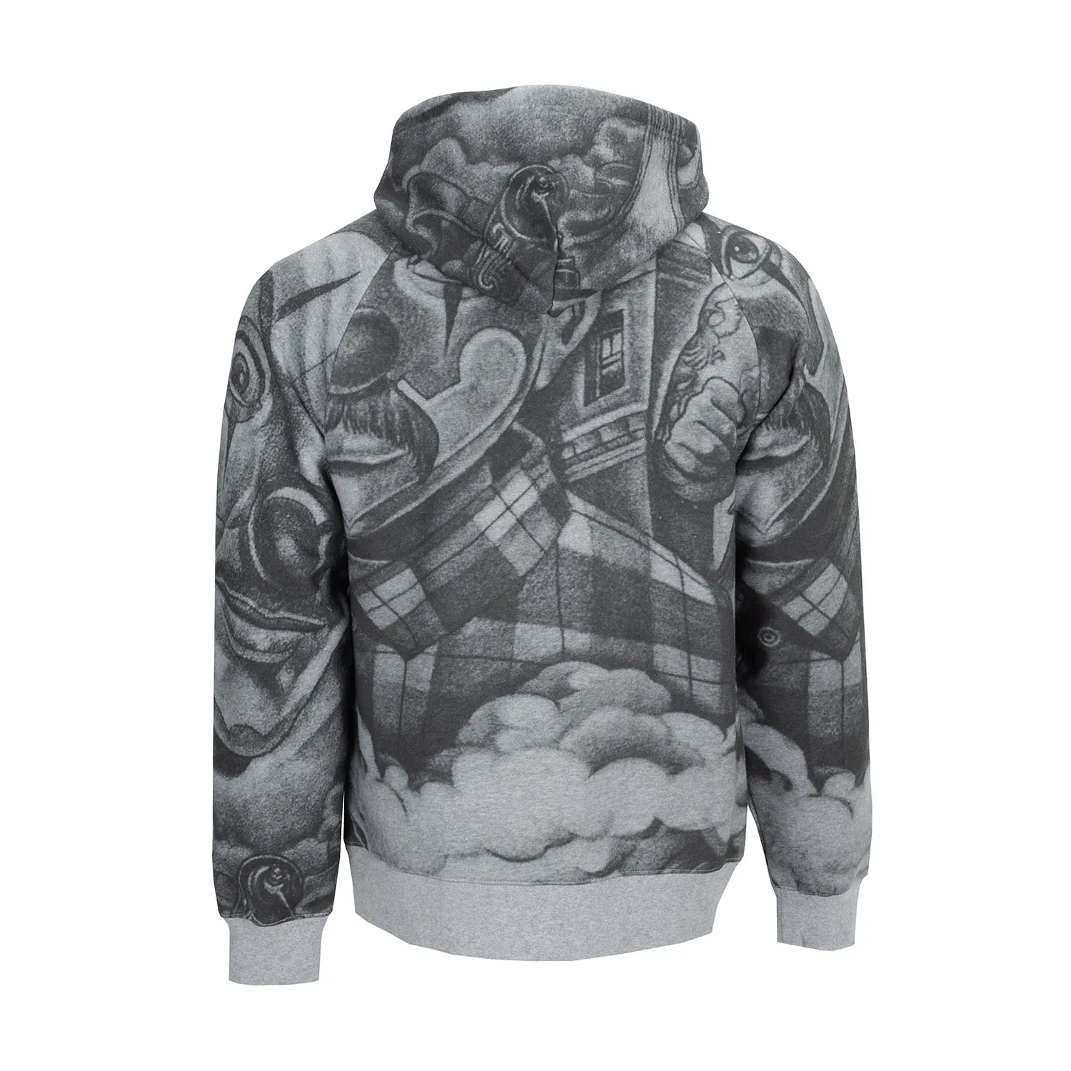 SnagFree Fabric Mister Cartoon Tattoo PO Hoodie-Mens
