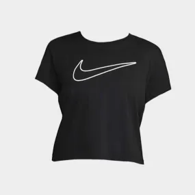 AbrasionResistant Fabric Nike Womens Graphic Short Sleeve Tee Black