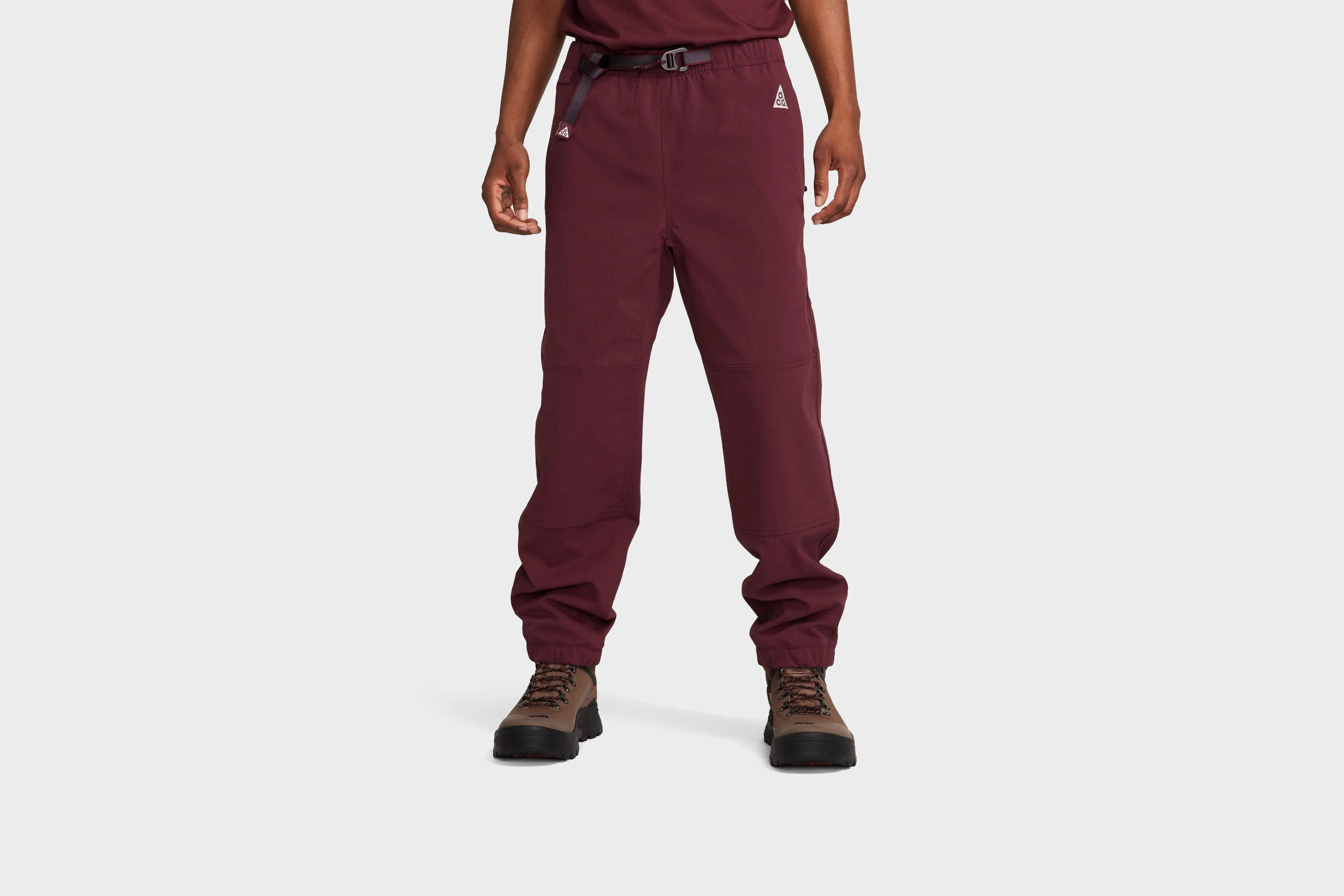 Nike ACG Men's Trail Pants (Night Maroon/Deep Jungle/Summit White) WaterRepellentSurface