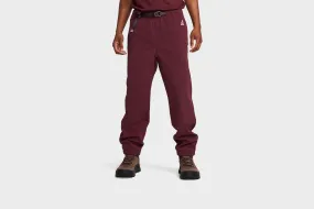 Nike ACG Men's Trail Pants (Night Maroon/Deep Jungle/Summit White) WaterRepellentSurface