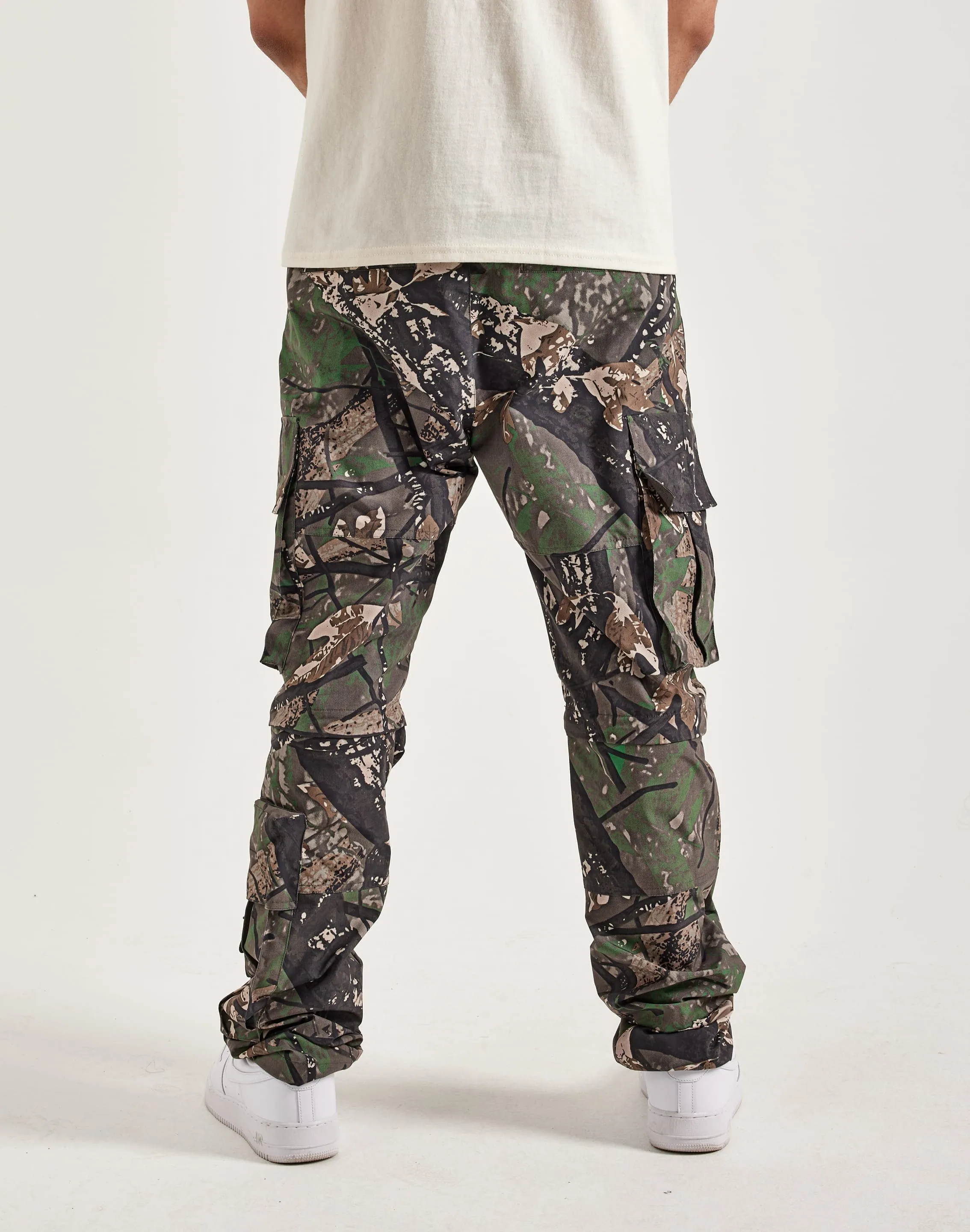 Smoke Rise Utility Nylon Cargo Pants Design Soul