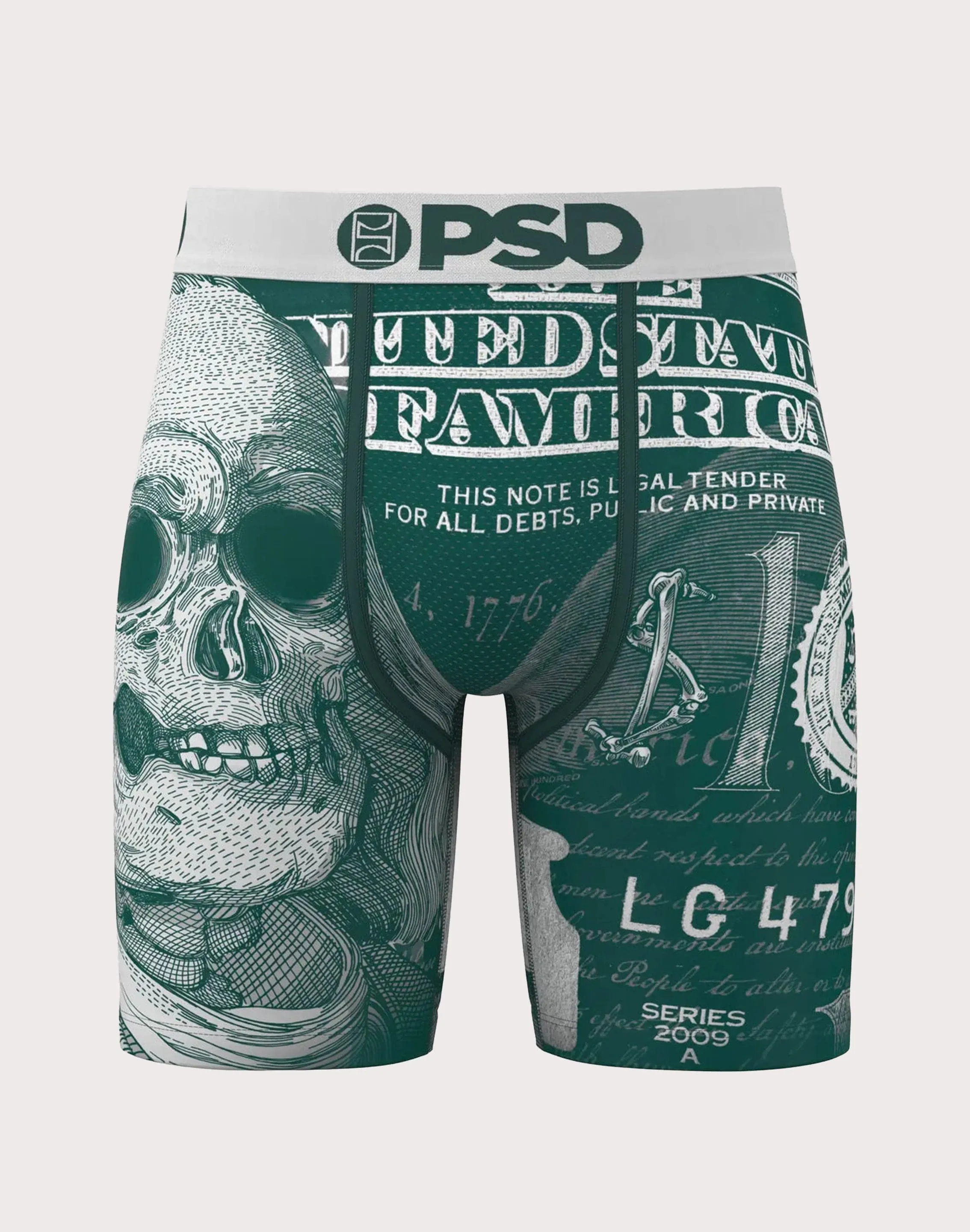 Psd Underwear Hunna Bones Boxer Briefs ElasticCuffDesign AntiBacterialTreatment