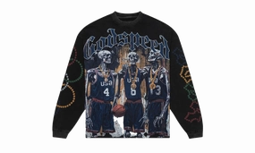 WearResistantHem DreamTeam '24 LS Vintage "Black"