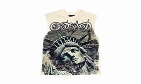 Sunken Liberty 2 Sleeveless Tee "Bone" Global Glow