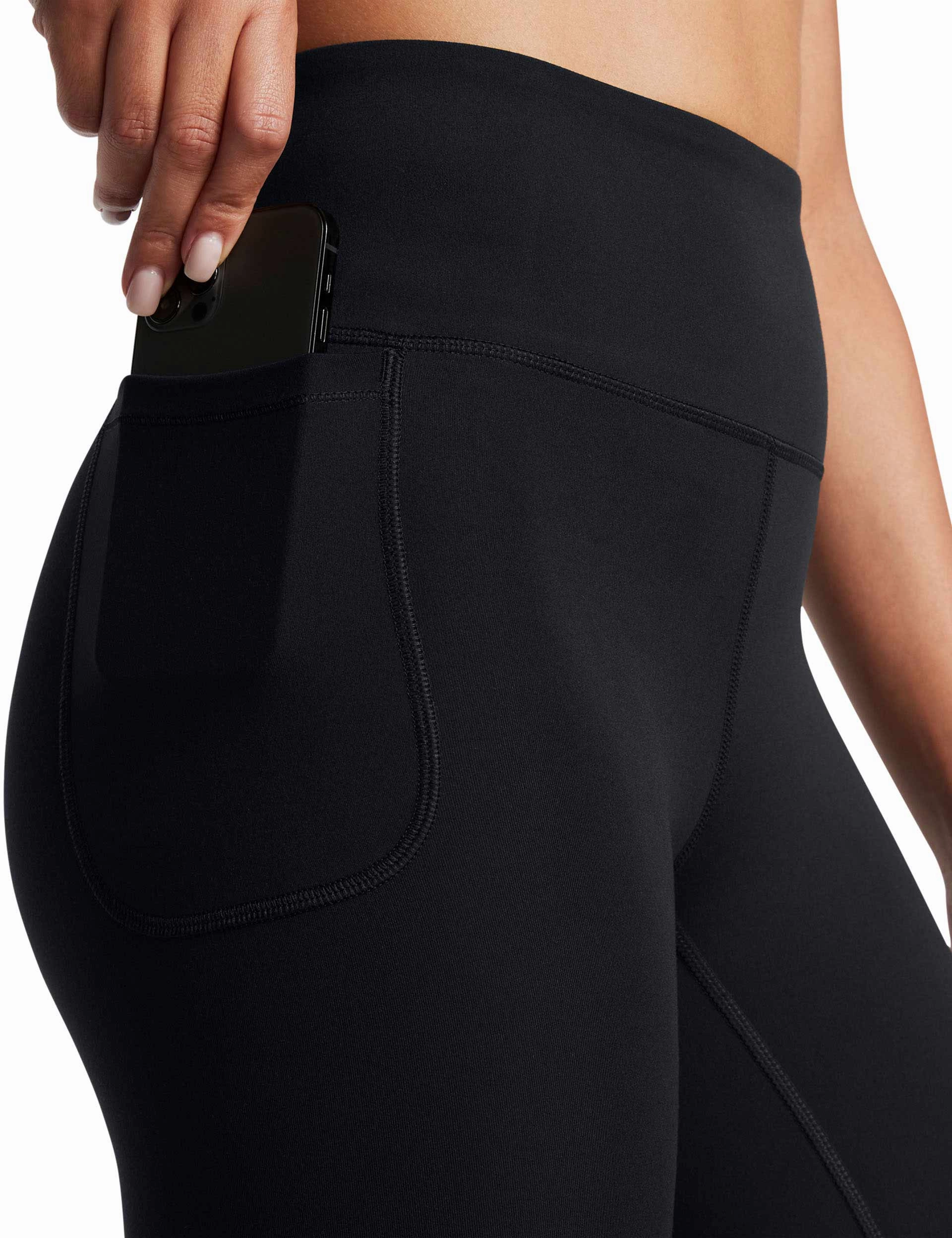 Fit Boost Motion Leggings - Black/White