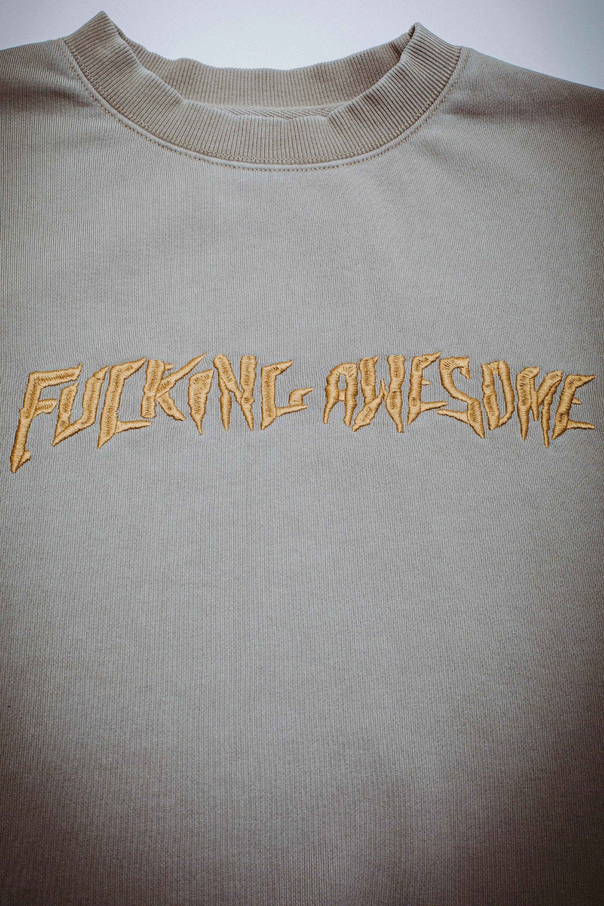 Fucking Awesome Distressed Stamp Crew Soft Motion