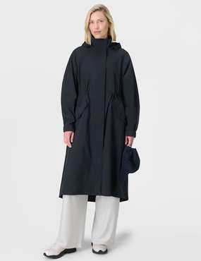 Motion Technical Longline Parka - Black Non Bulky Insulation Tech