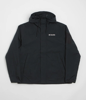 Columbia Challenger II Windbreaker Jacket - Black Ribbed Cuffs