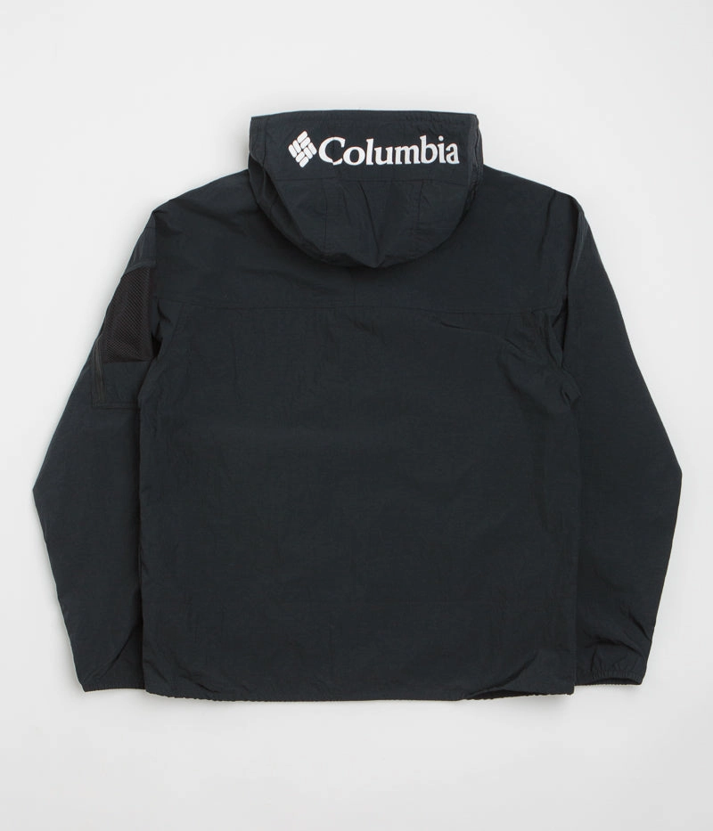 Columbia Challenger II Windbreaker Jacket - Black Light Reflective Trims