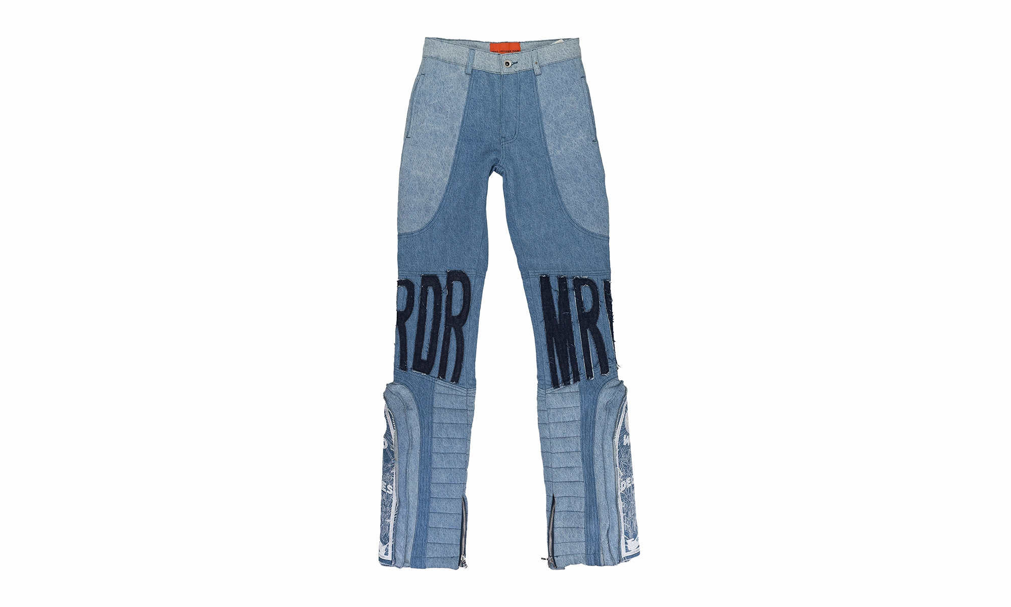 Eco Friendly Fashion Lover Morning Stroll Mrdr Moto Denim Jeans "Indigo"