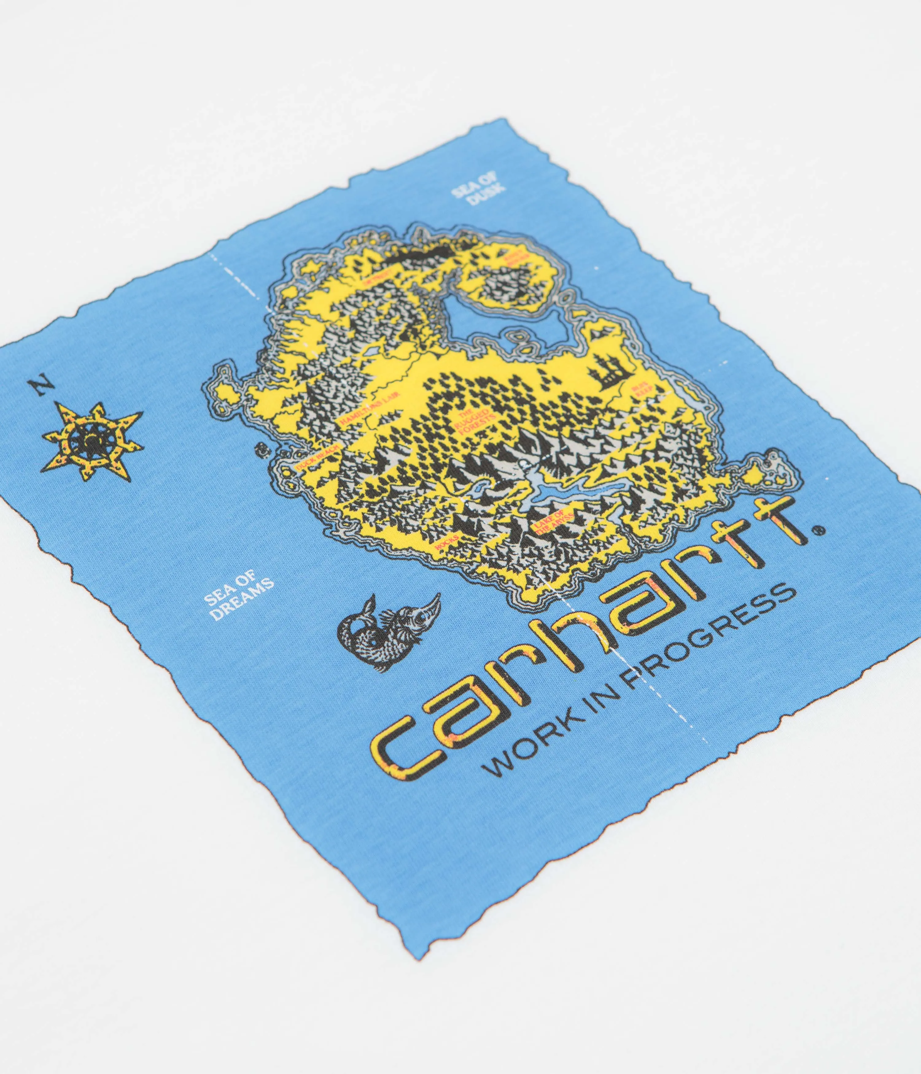 ethical fashion standard size Carhartt Old World T-Shirt - White