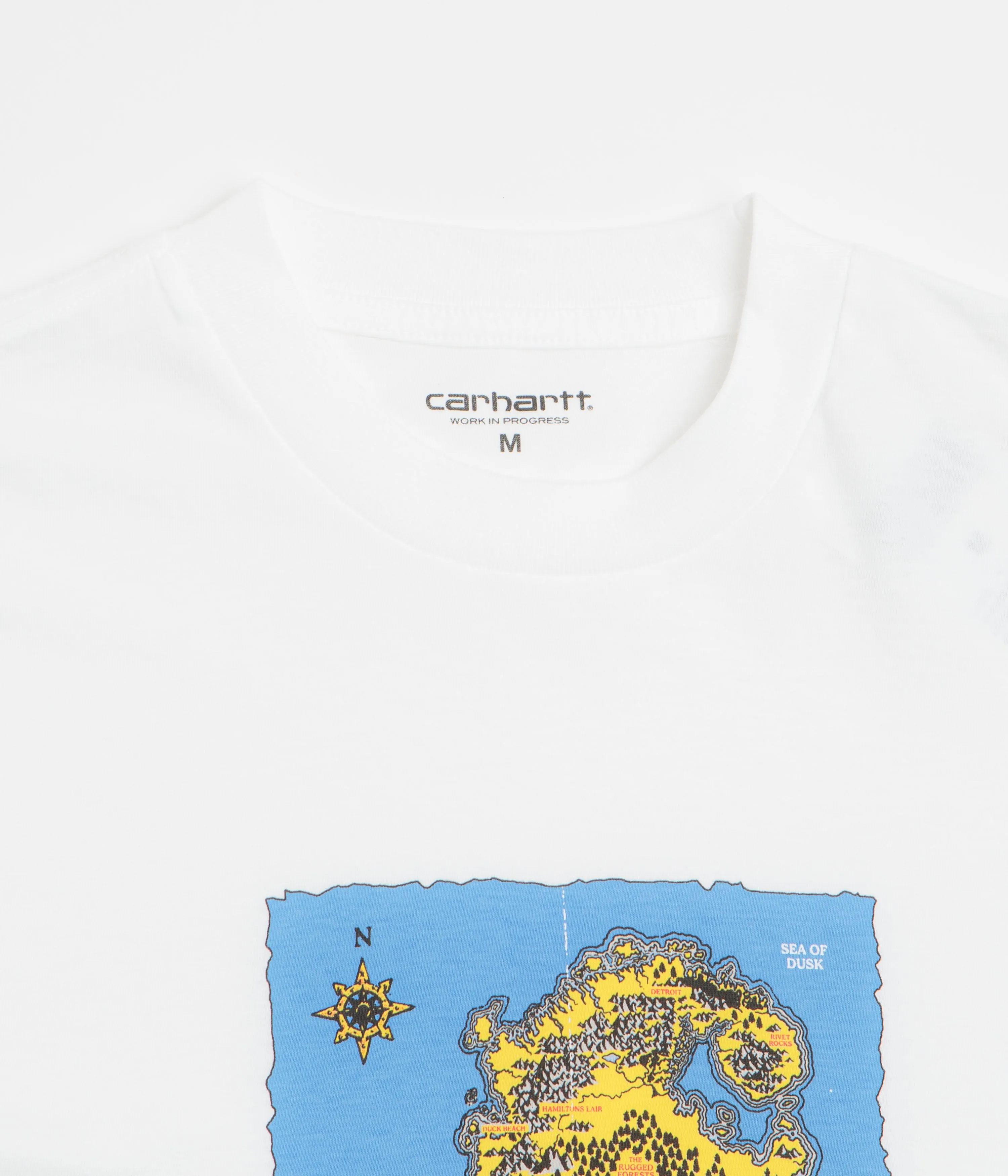 Carhartt Old World T-Shirt - White hostel venue