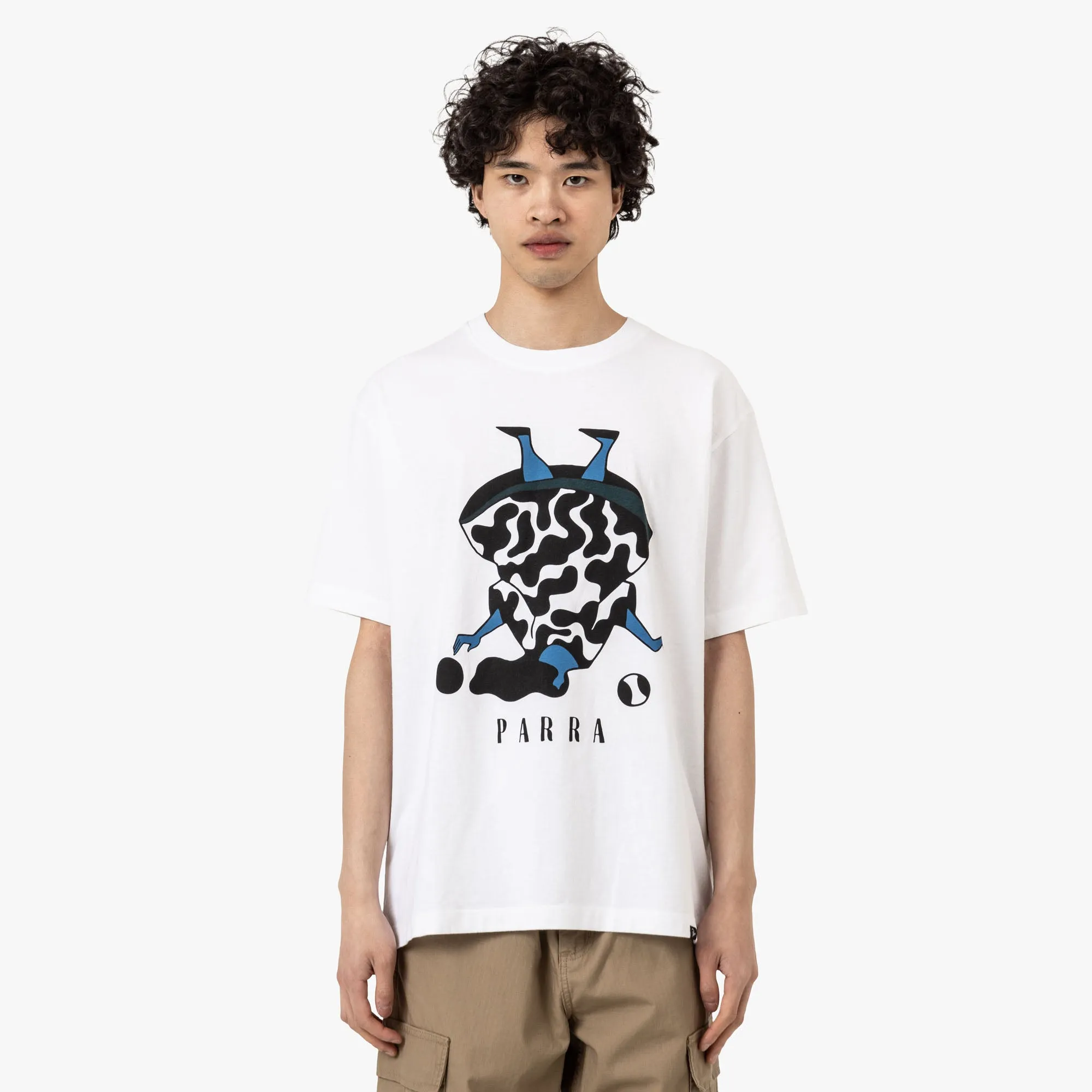 gym event by Parra No Regrets T-Shirt White