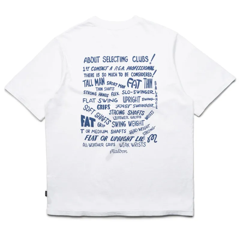 Bestseller Malbon Golf Club Select Tee - White