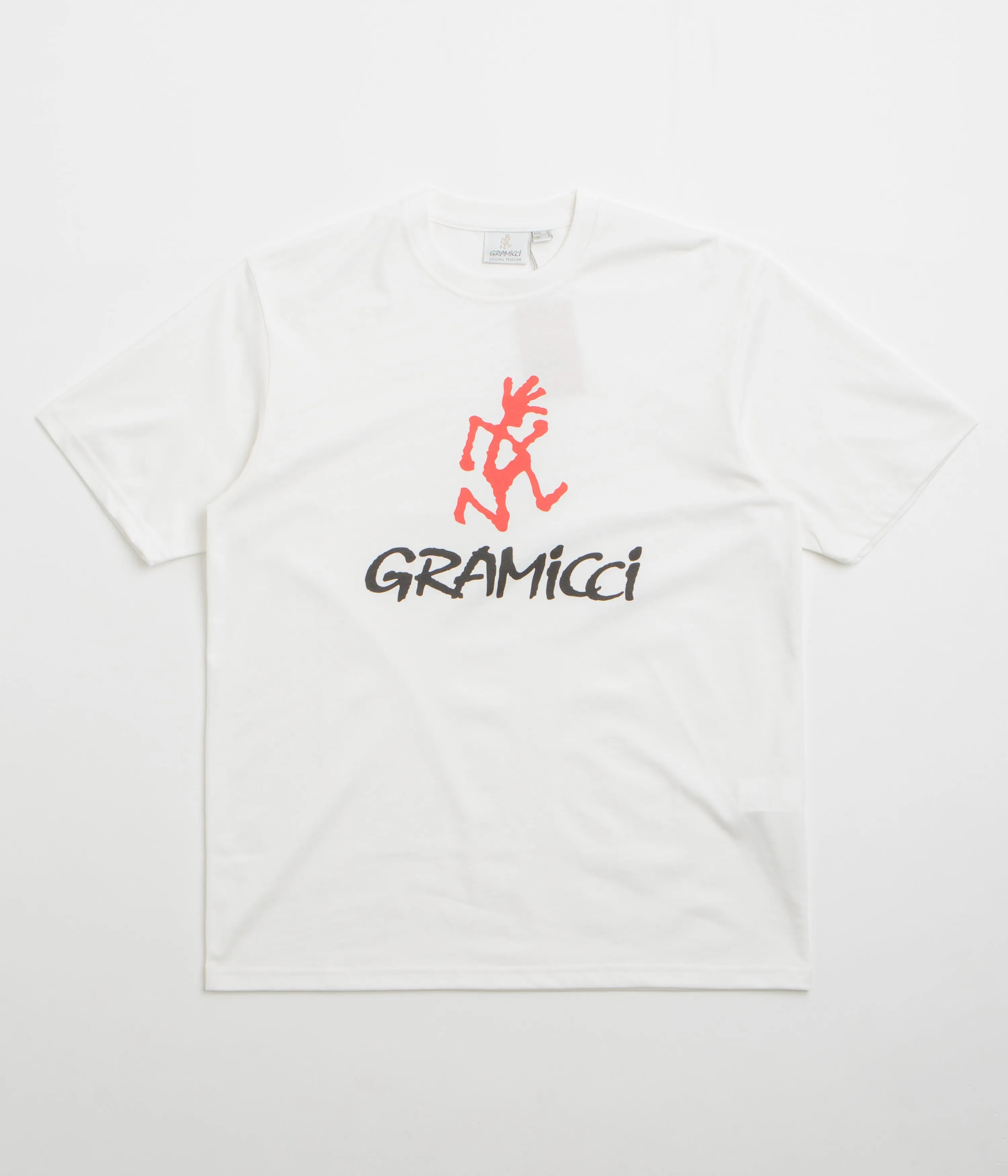 Gramicci Logo T-Shirt - White Busy street