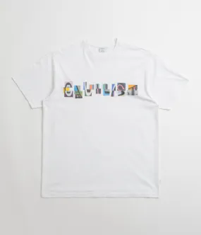 Civilist Spray T-Shirt - White Zip Closure shopping