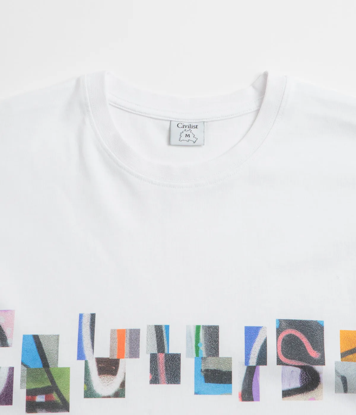 Size small Civilist Spray T-Shirt - White