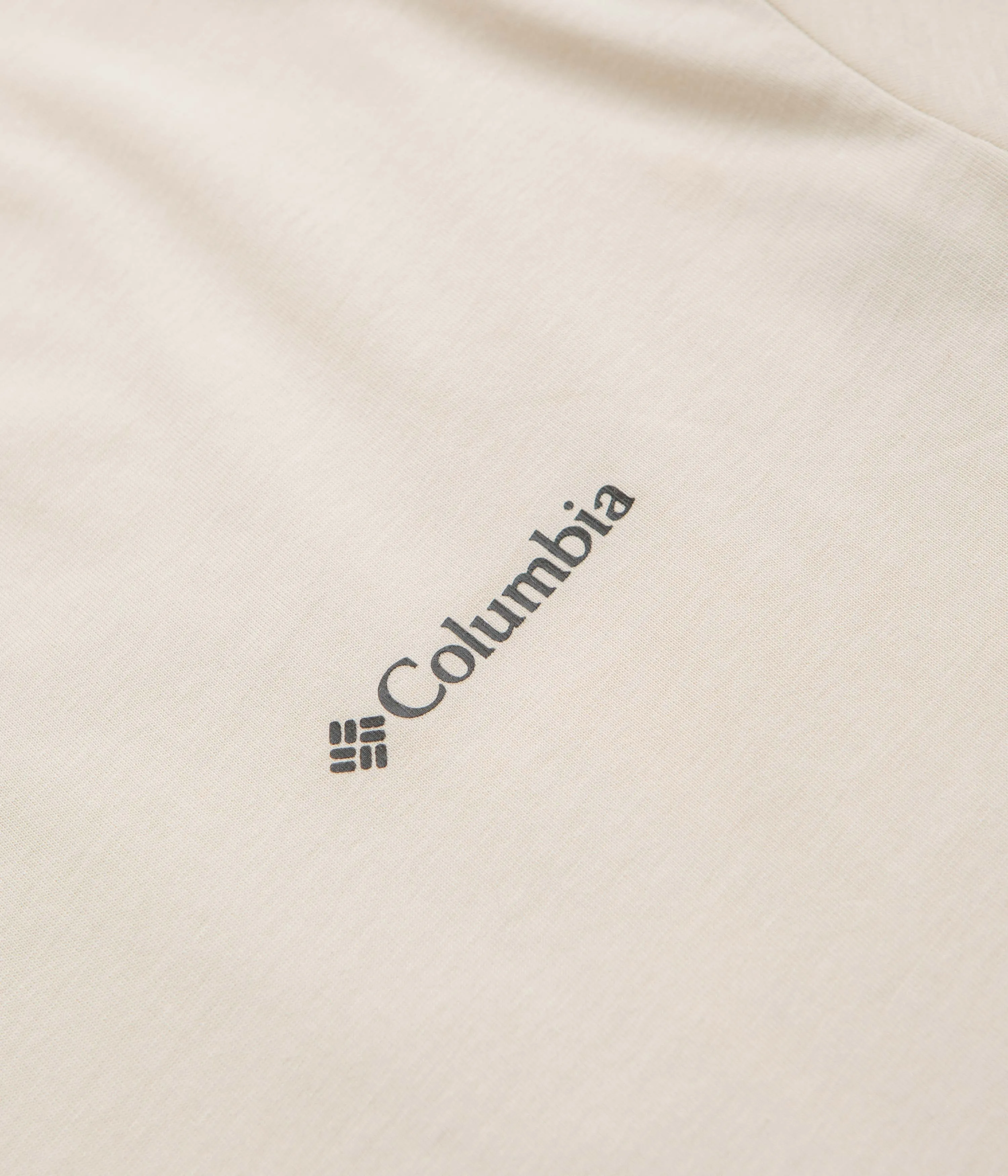 RV venue Checkered Columbia Cavalry Trail T-Shirt - Chalk